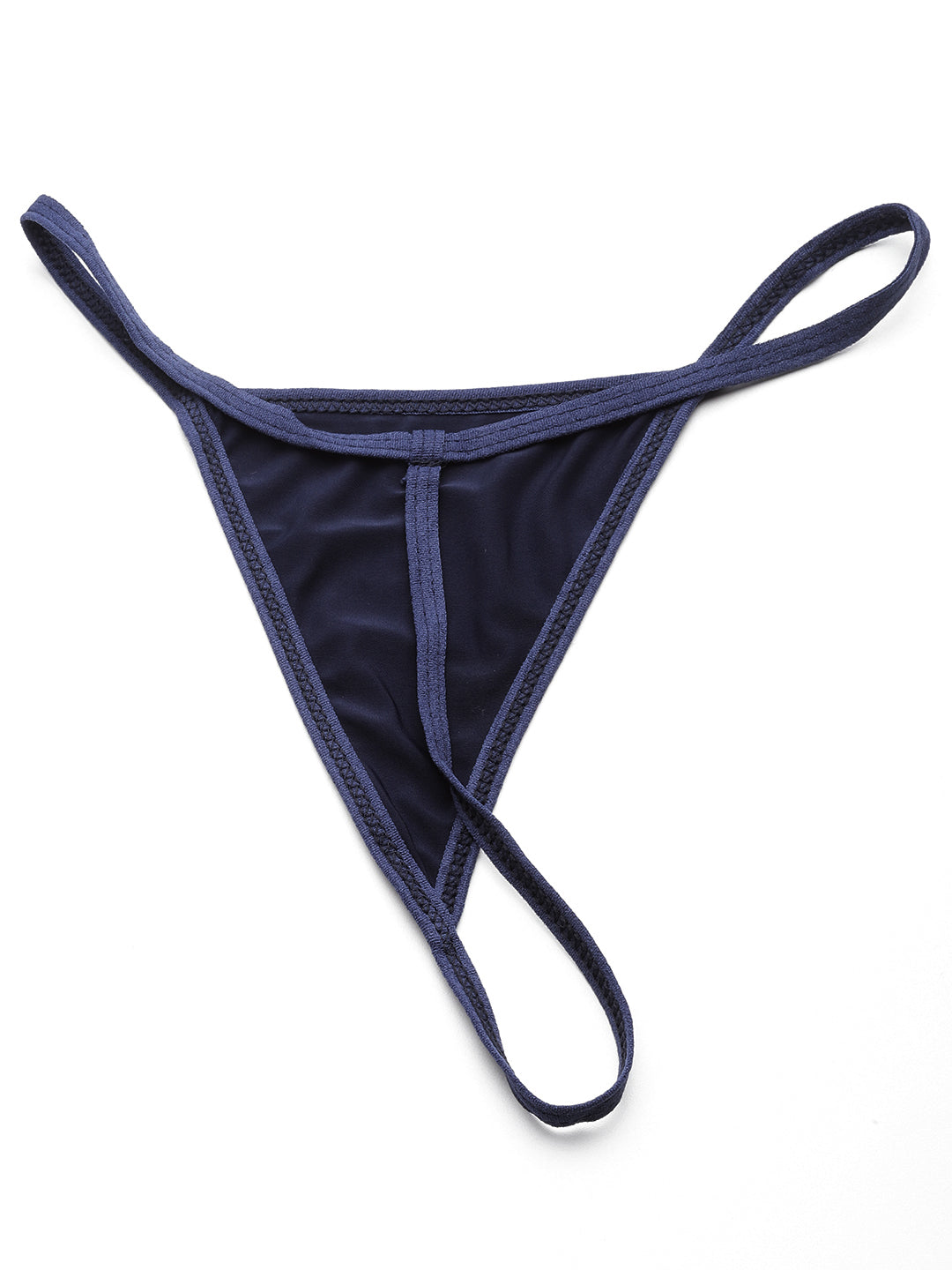 Ms.Lingies Blue Solid Finish Babydoll Lingerie/Nighty with Robe & matching Thong