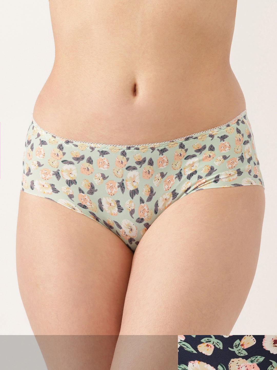Seamless Printed Hipster Briefs