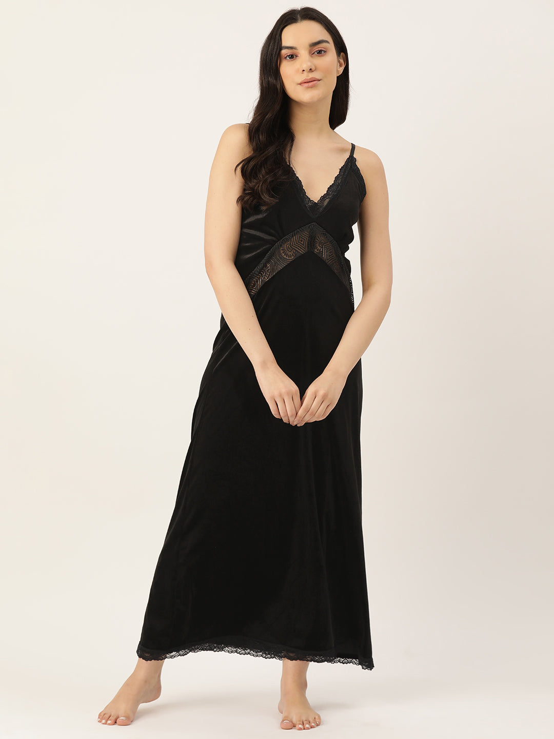 Ms.Lingies Velvet Nightwear/Nighty.