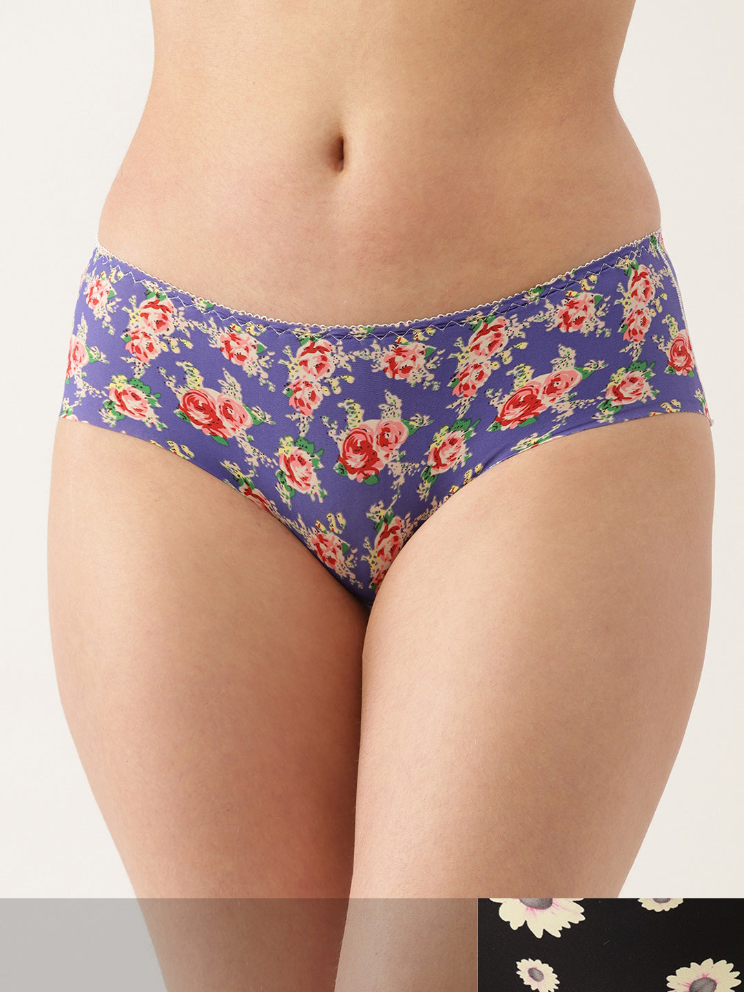 Seamless Printed Hipster Briefs