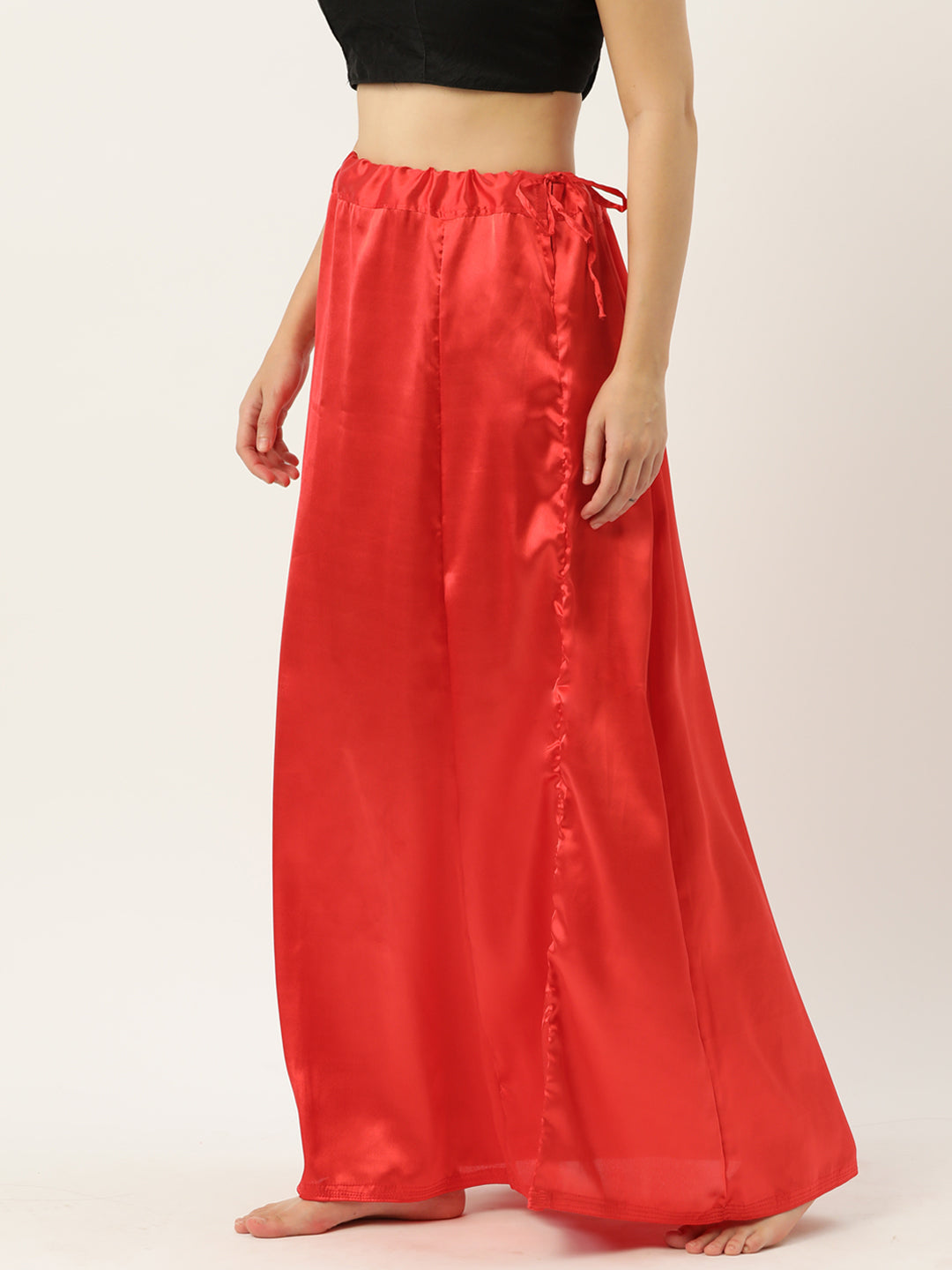 Women Saree Petticoat / Flared Shaper - Red