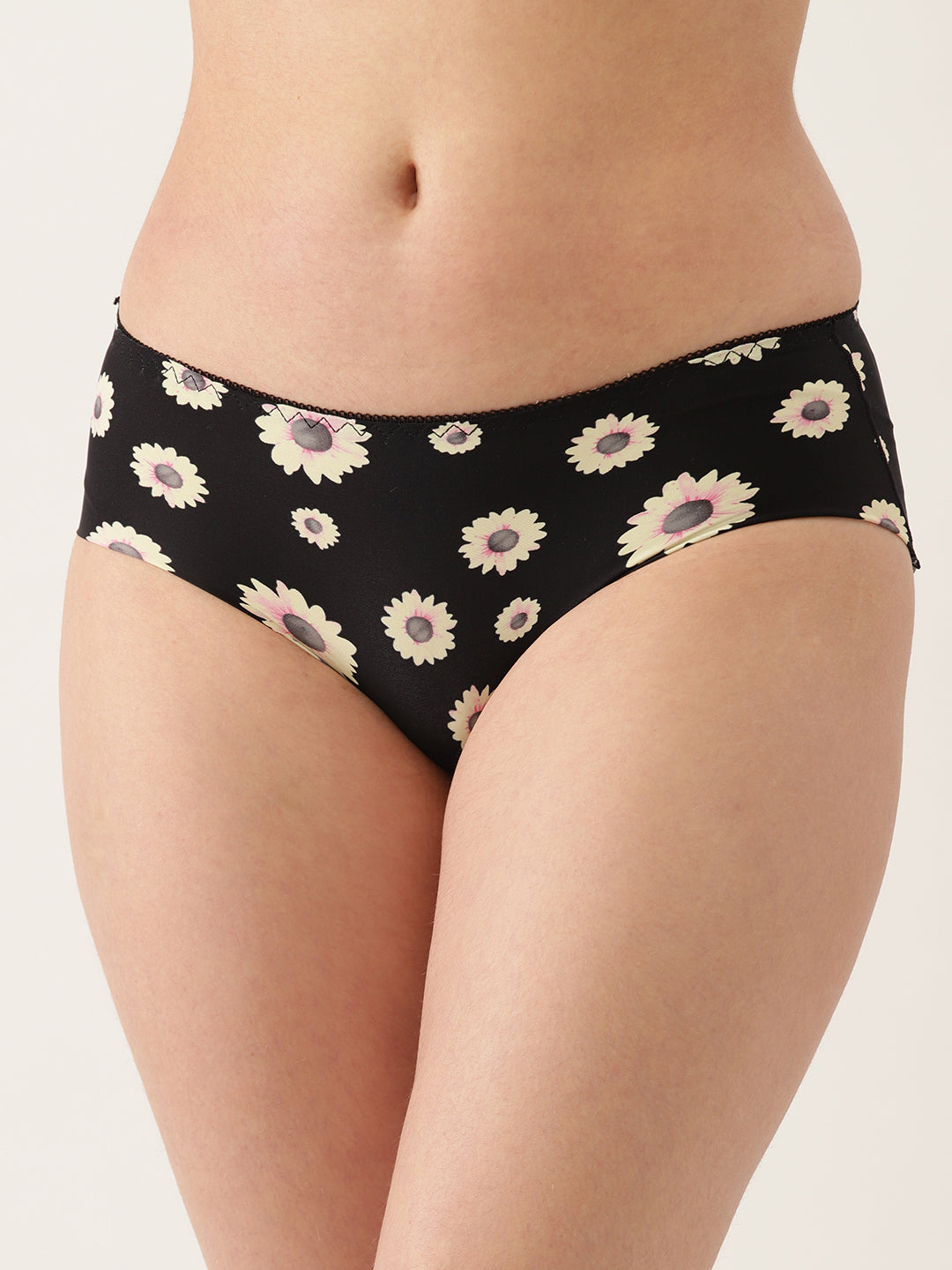 Seamless Printed Hipster Briefs