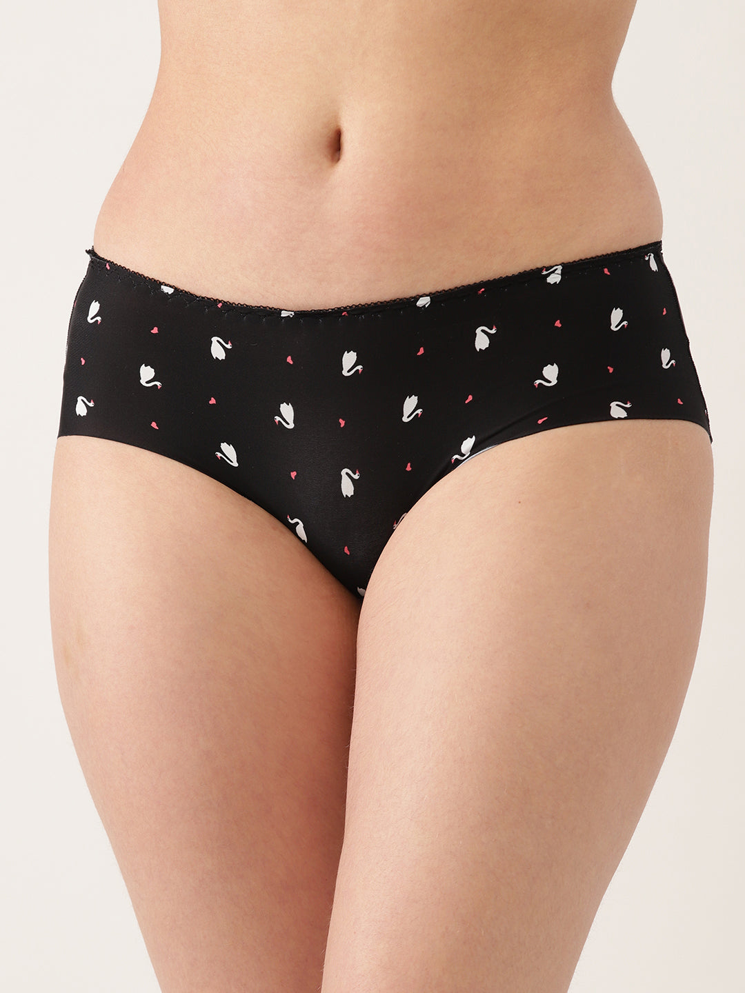 Seamless Printed Hipster Briefs