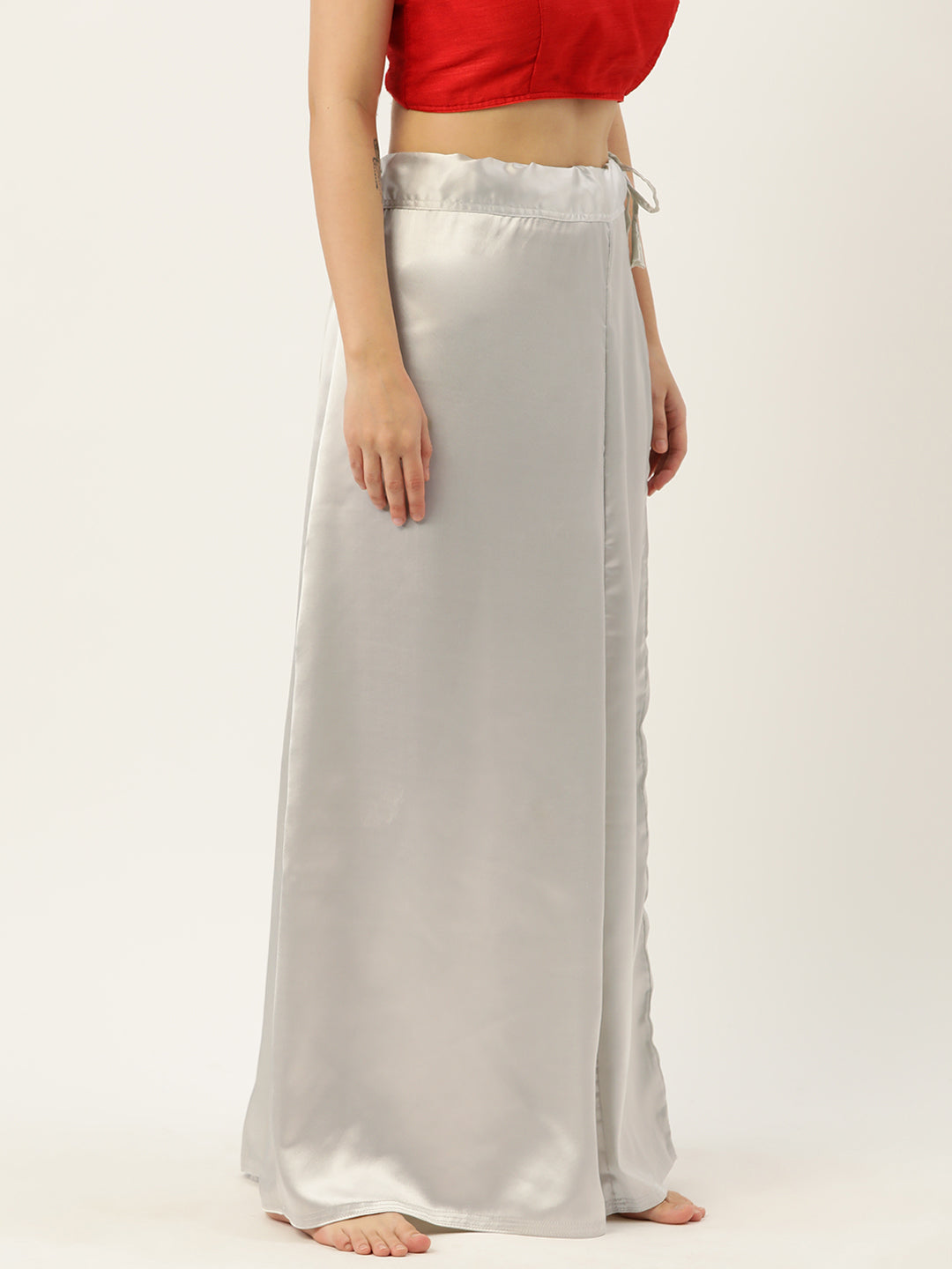 Women Saree Petticoat / Flared Shaper - Grey