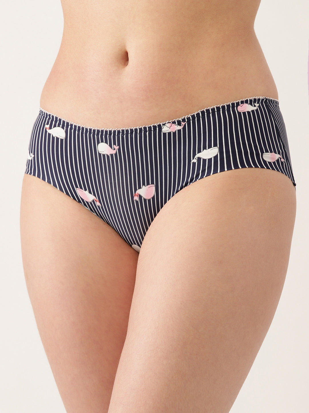 Seamless Printed Hipster Briefs