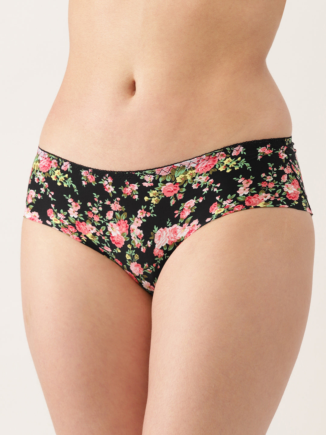 Seamless Printed Hipster Briefs