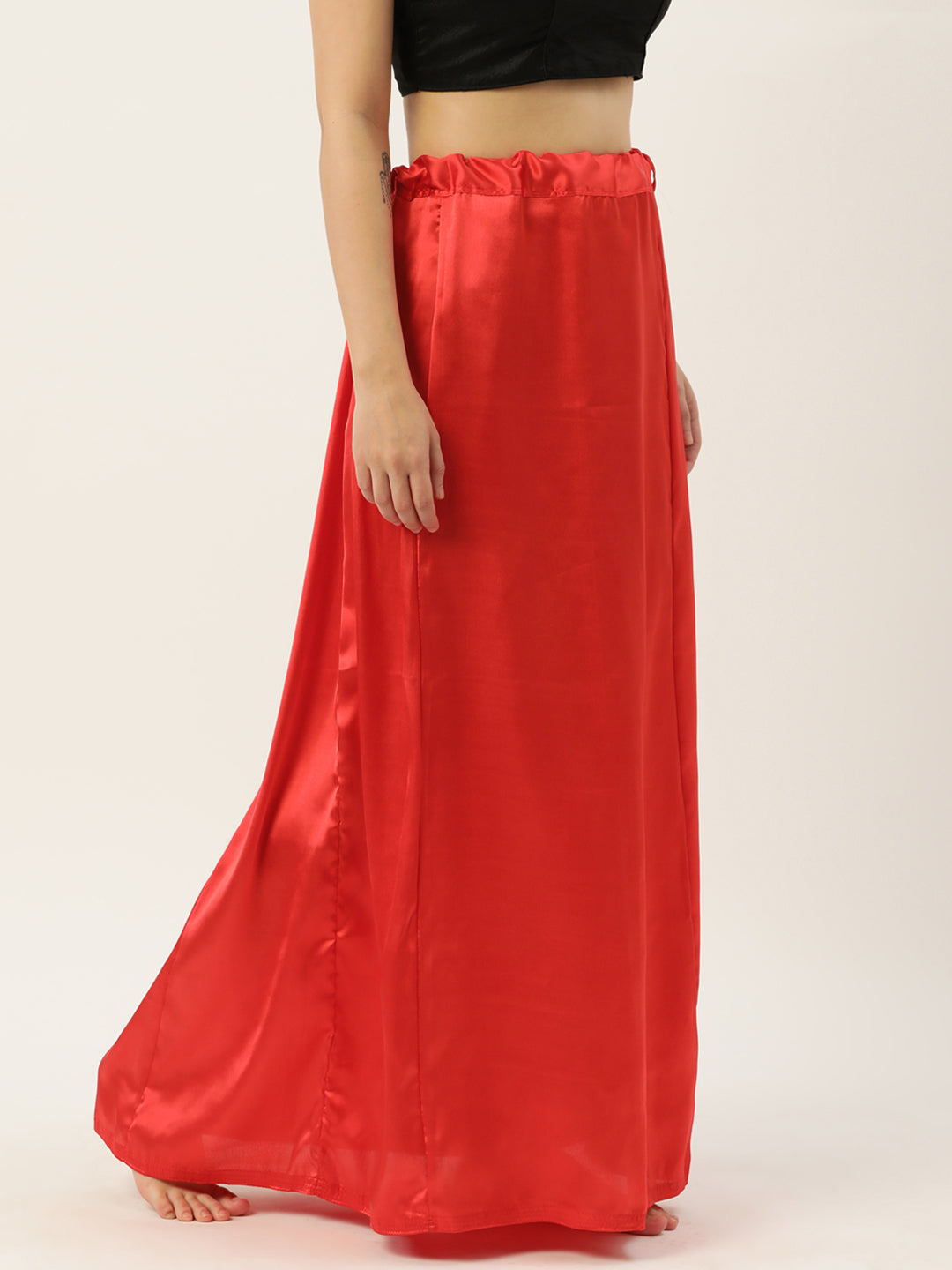 Women Saree Petticoat / Flared Shaper - Red