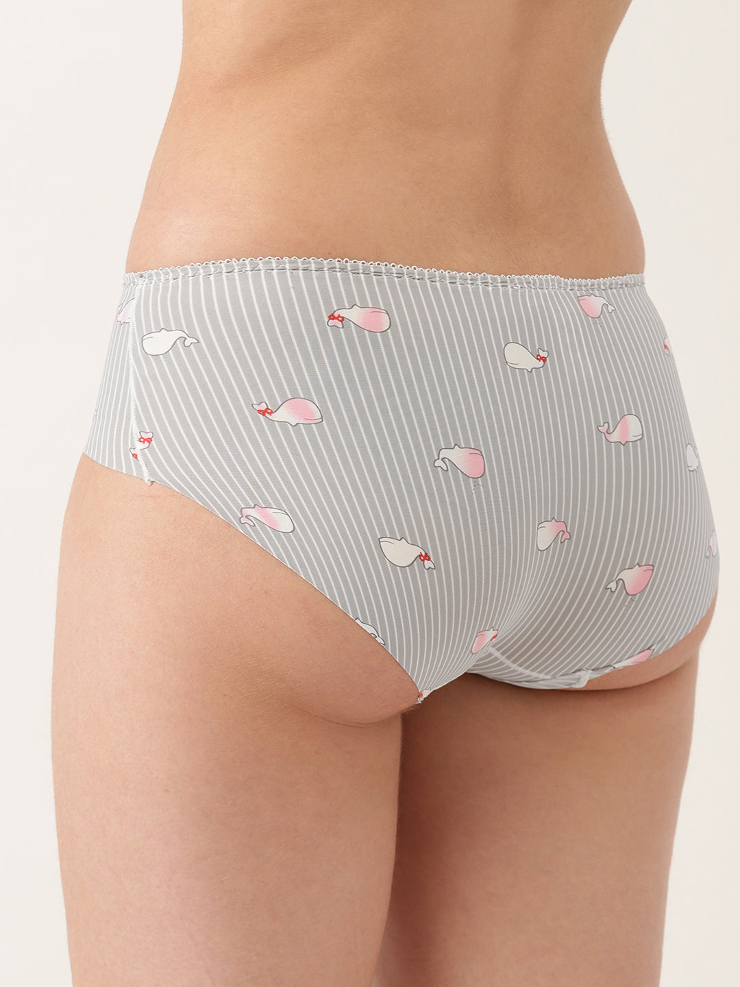 Seamless Printed Hipster Briefs