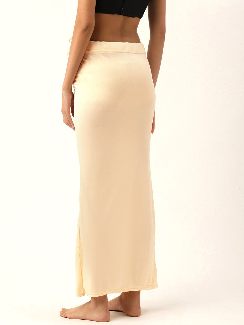 Women Skin Solid Saree Shapewear
