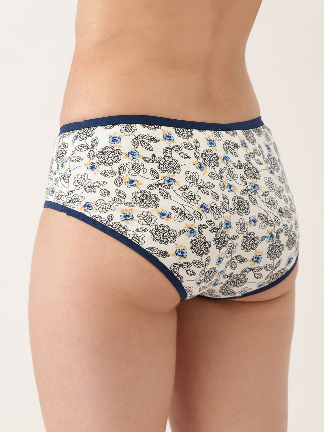 Floral Printed Hipster Briefs