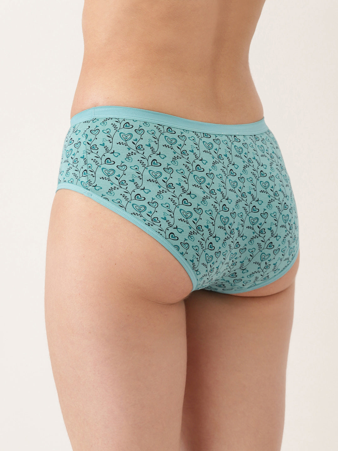 Floral Printed Hipster Briefs