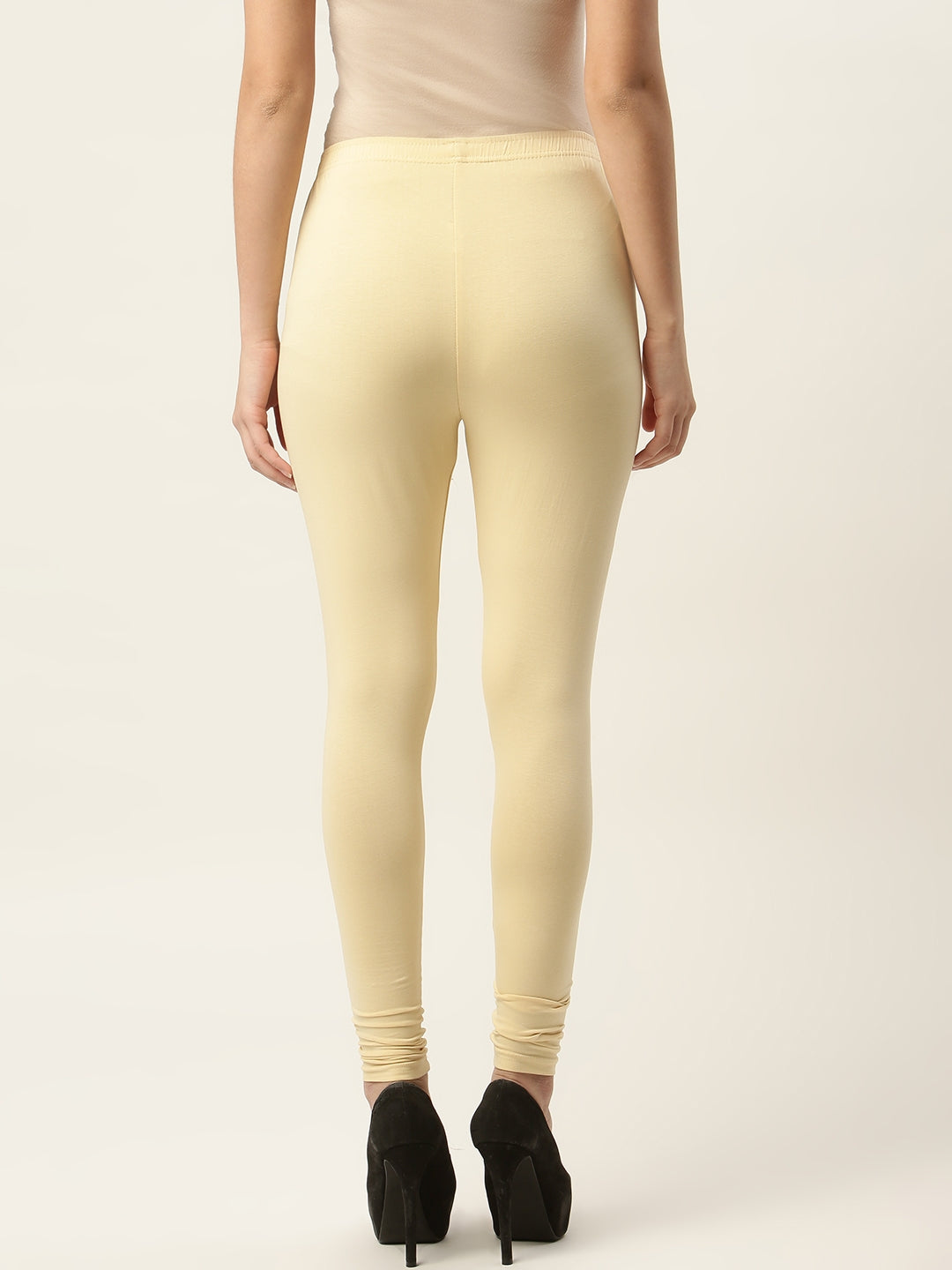 Women Skin Churidar-Length Leggings