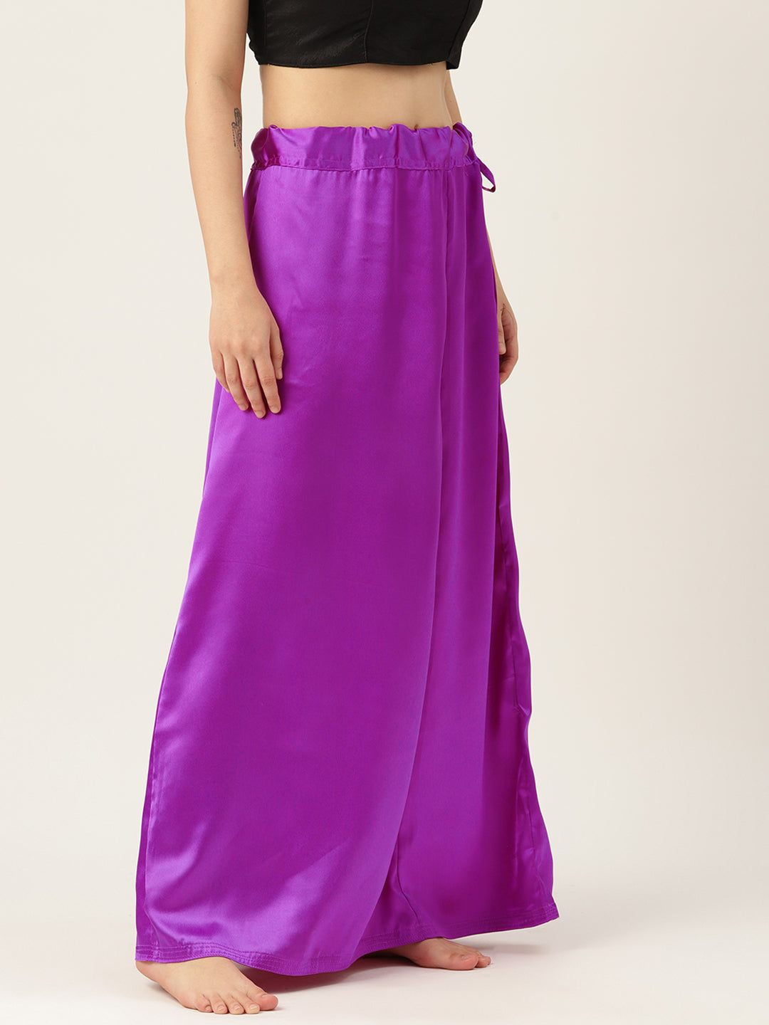 Women Saree Petticoat / Flared Shaper - Purple