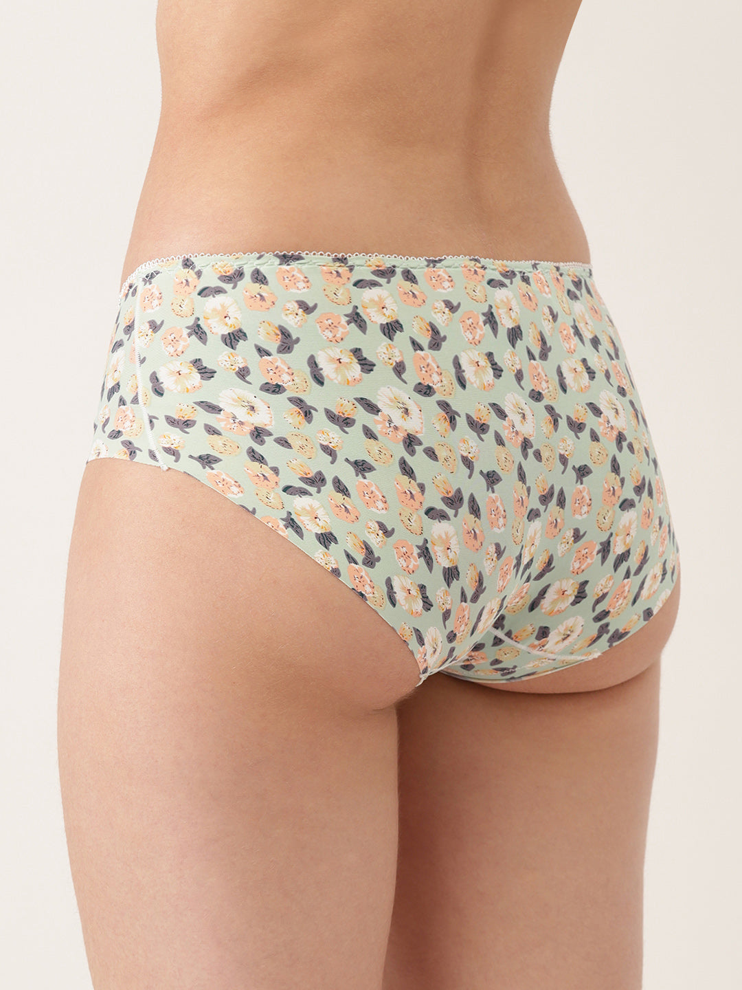 Seamless Printed Hipster Briefs