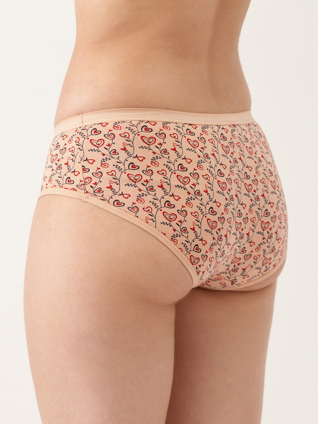 Floral Printed Hipster Briefs