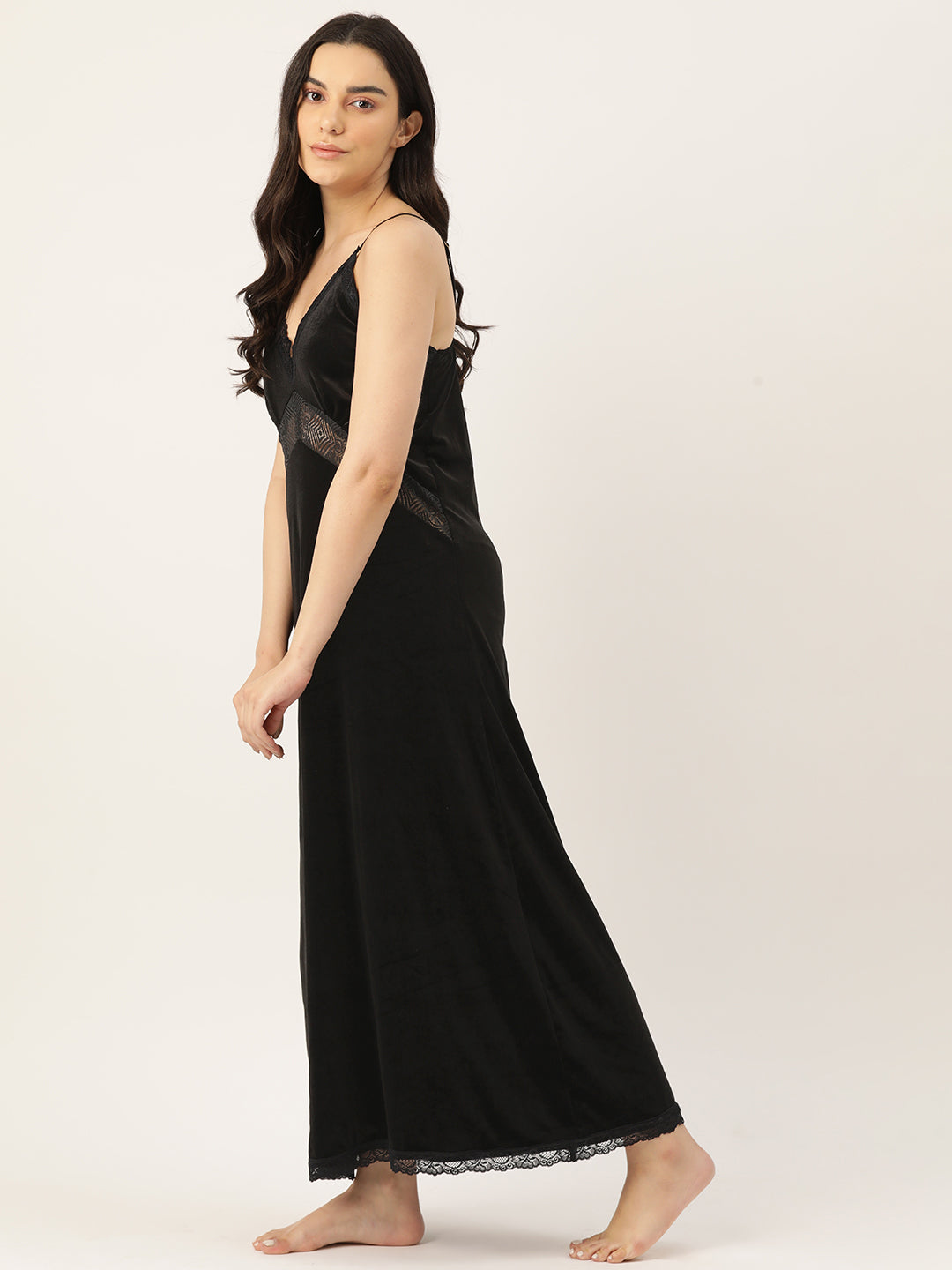 Ms.Lingies Velvet Nightwear/Nighty.