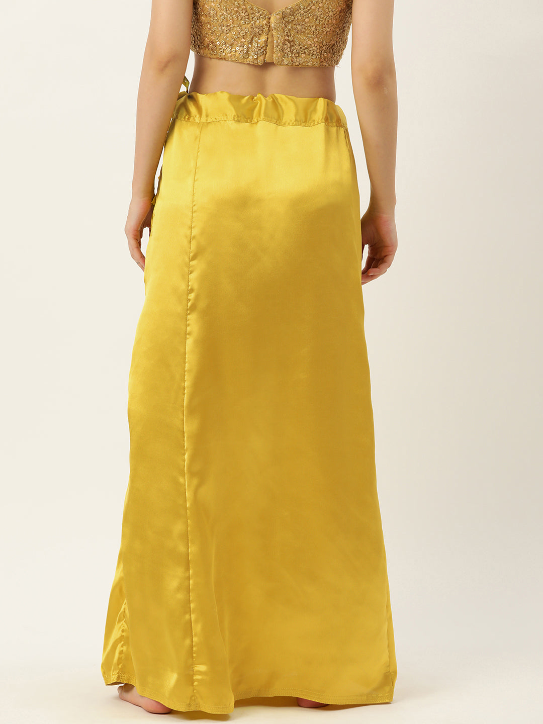 Women Saree Petticoat / Flared Shaper - Maize