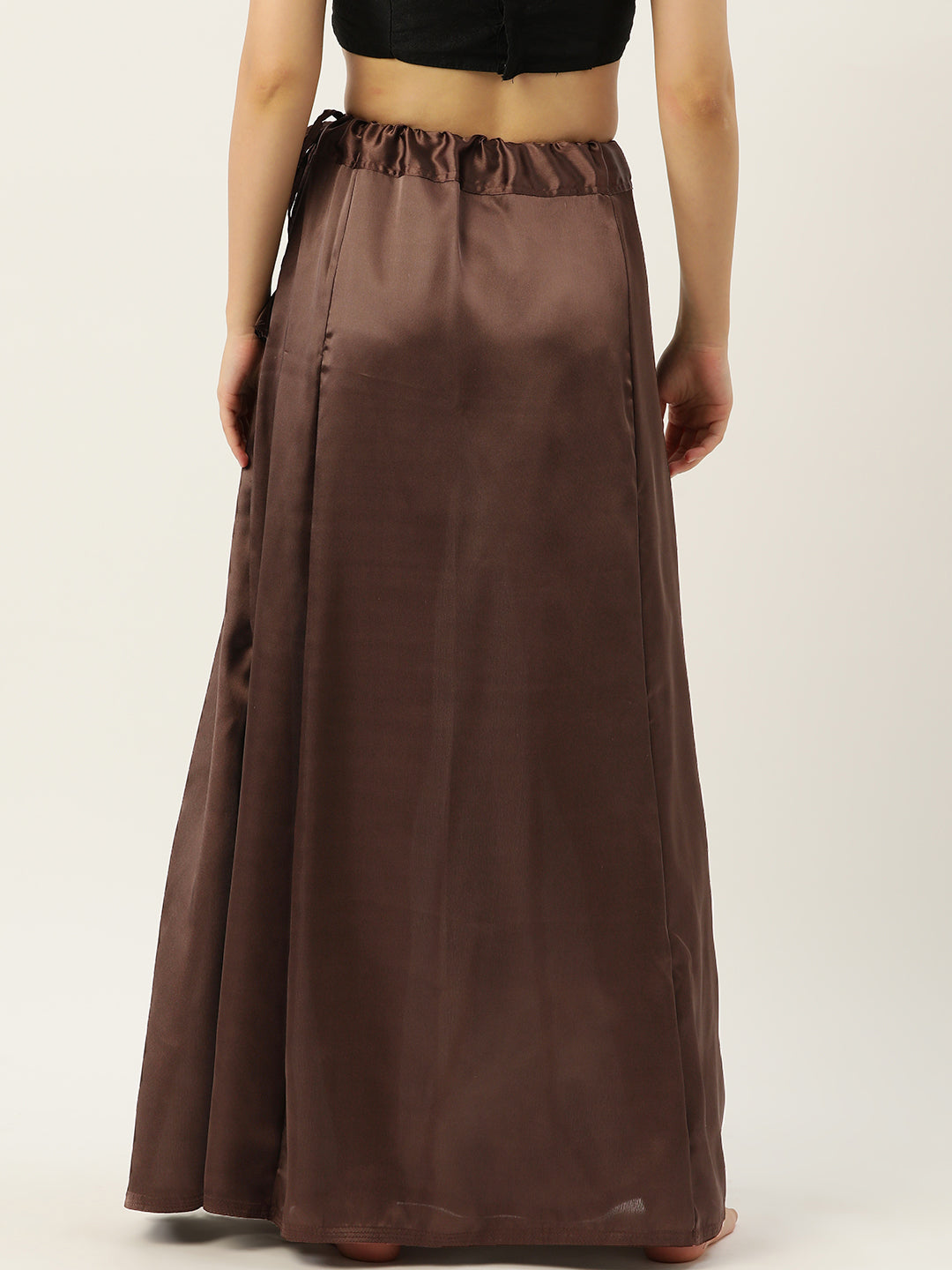 Women Saree Petticoat / Flared Shaper - Brownie