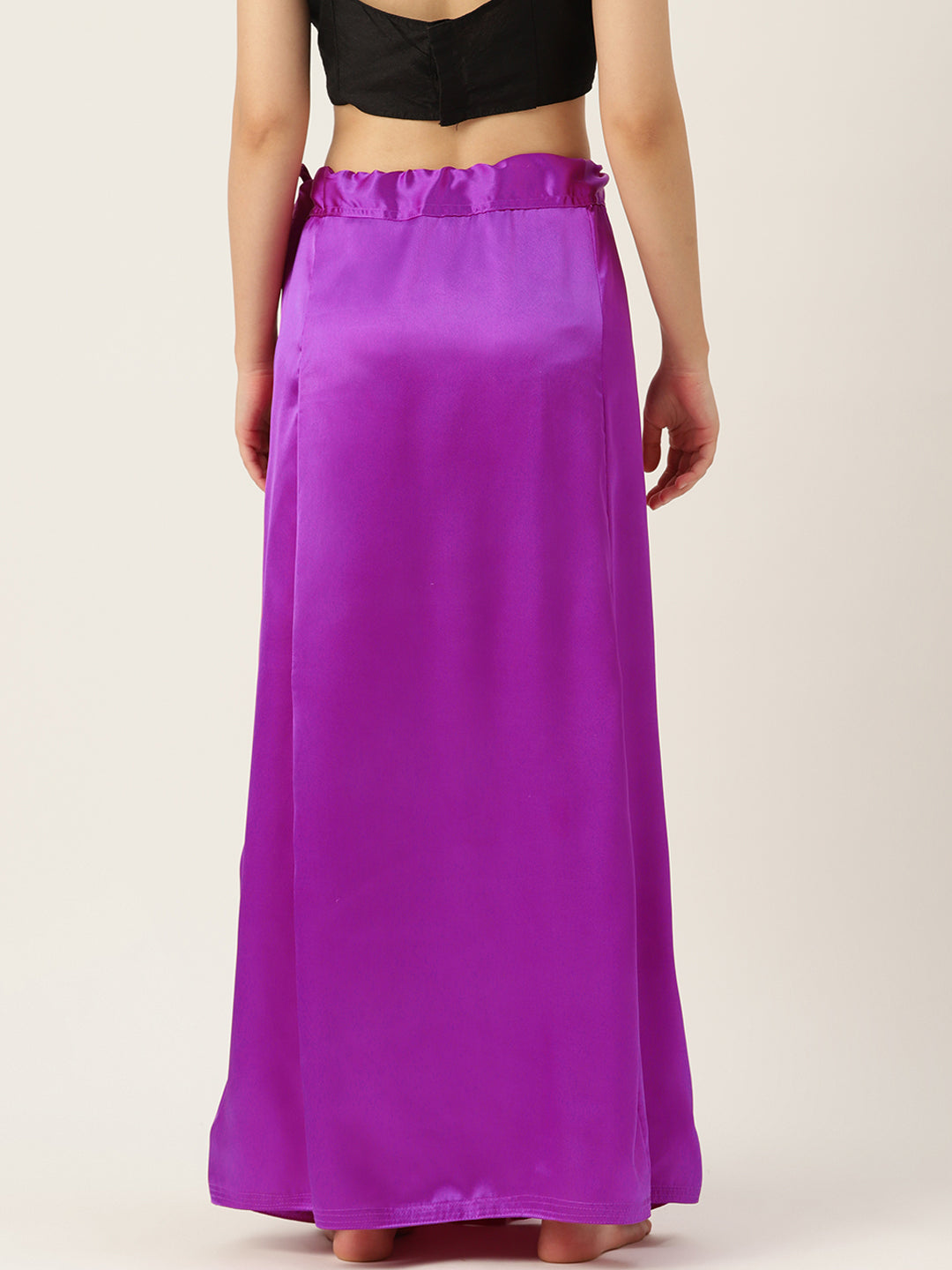 Women Saree Petticoat / Flared Shaper - Purple