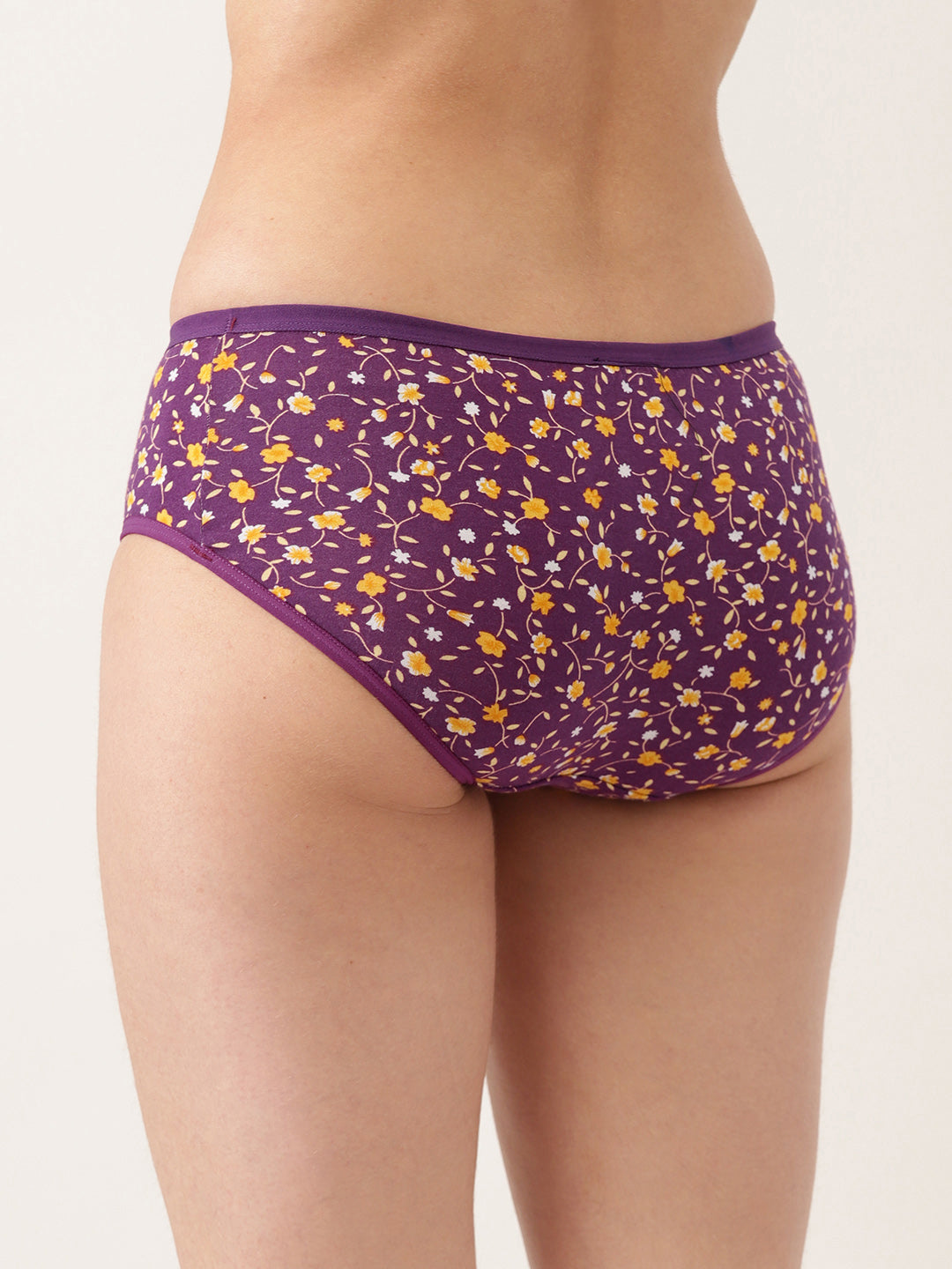 Floral Printed Hipster Briefs