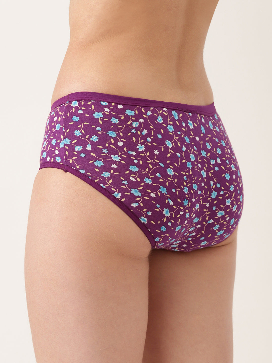 Floral Printed Hipster Briefs