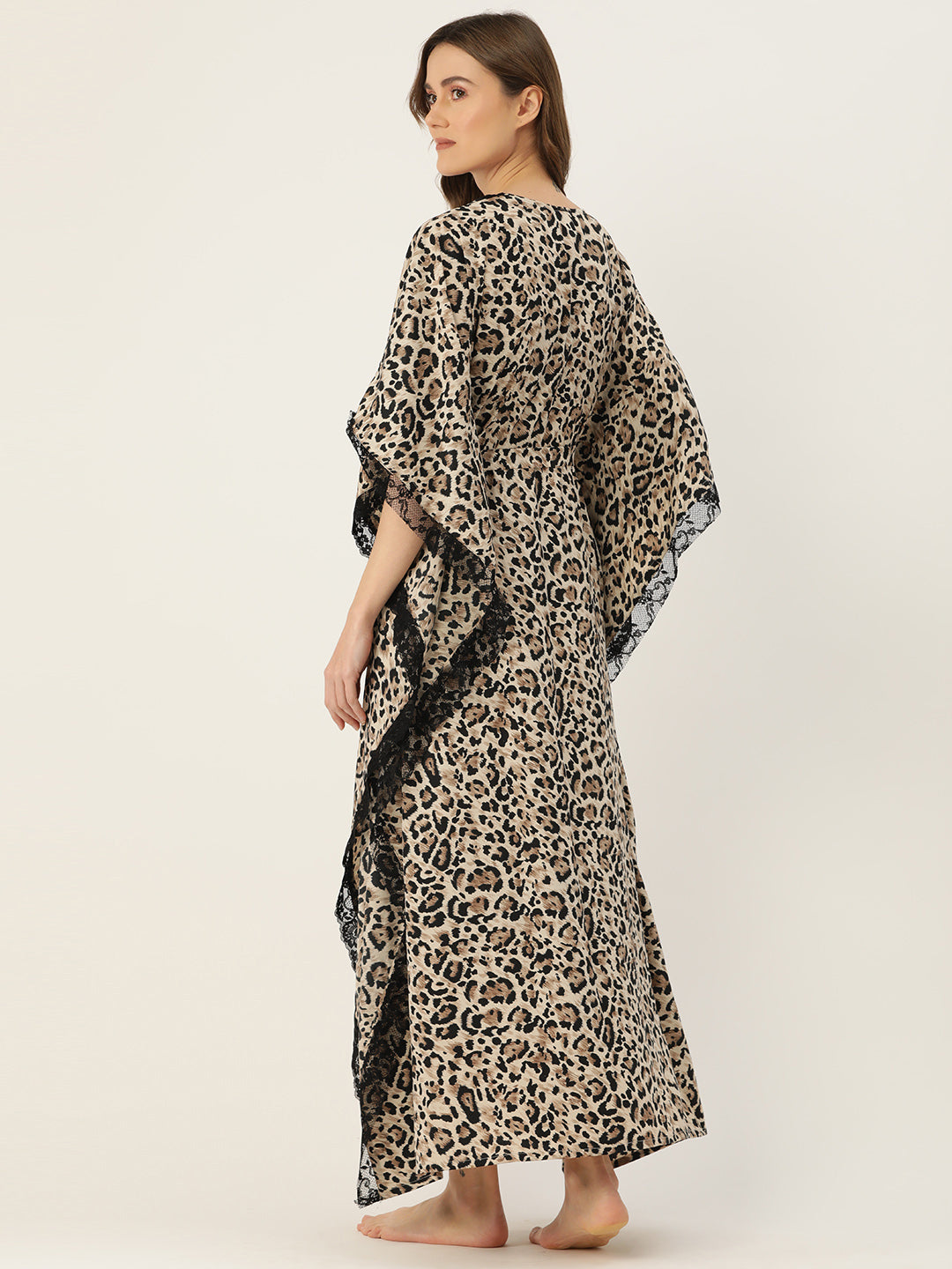 Ms.Lingies Printed Kaftan Babydoll Nighty/Nightwear