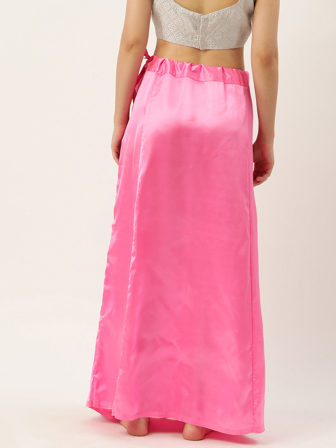 Women Saree Petticoat / Flared Shaper - Baby Pink
