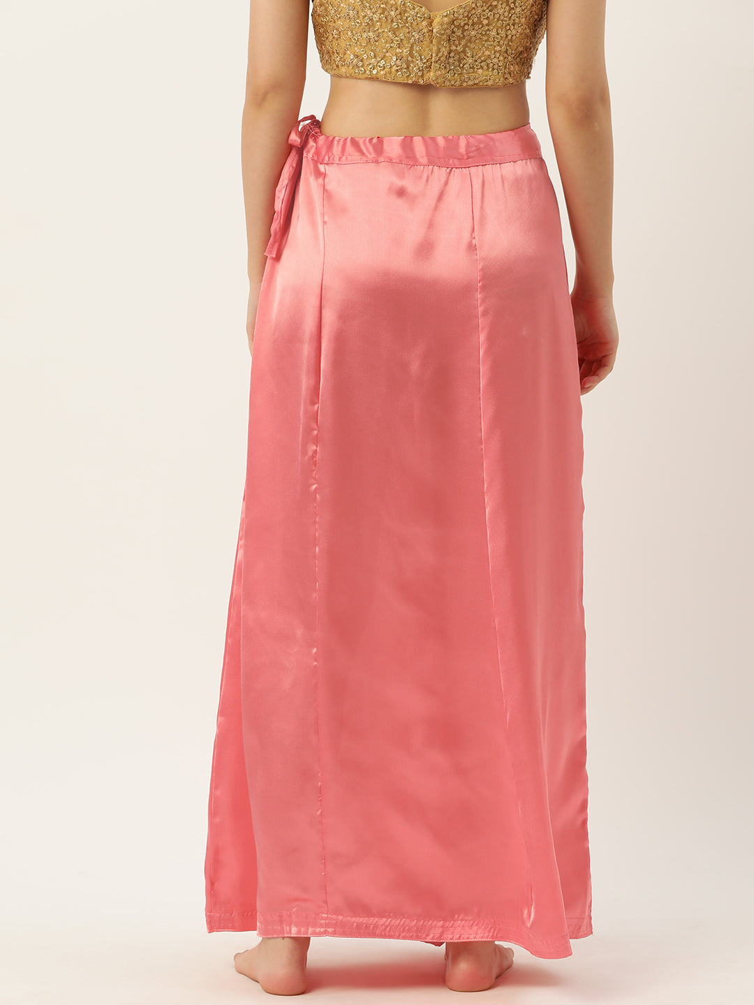 Women Saree Petticoat / Flared Shaper - Coral