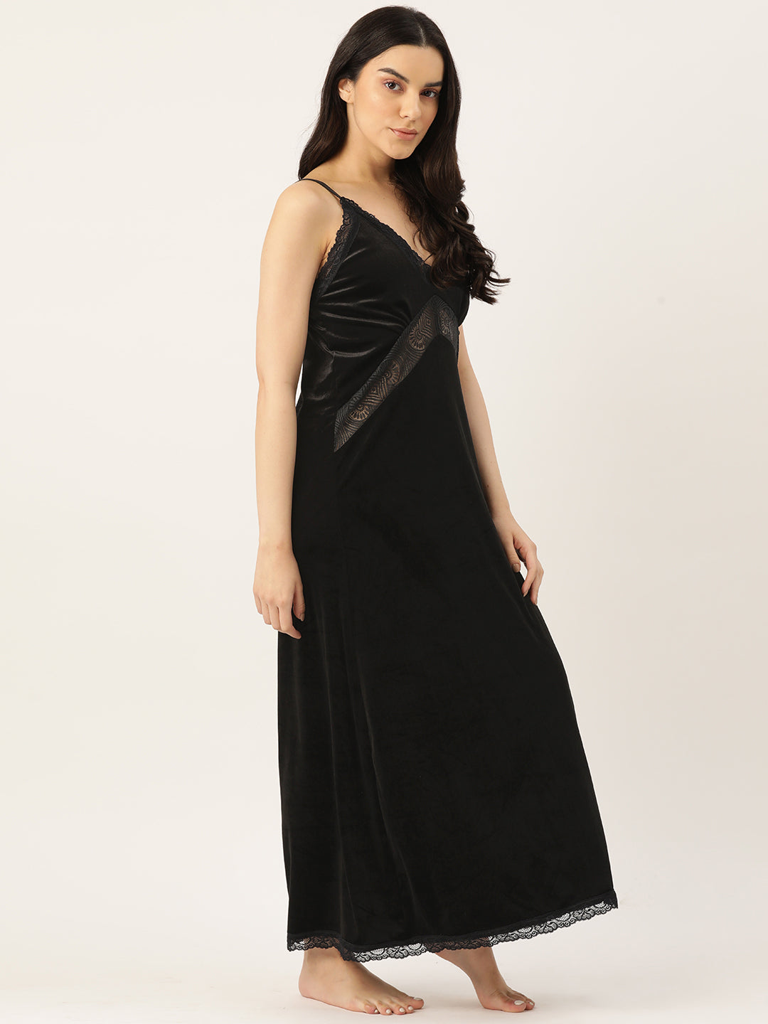 Ms.Lingies Velvet Nightwear/Nighty.
