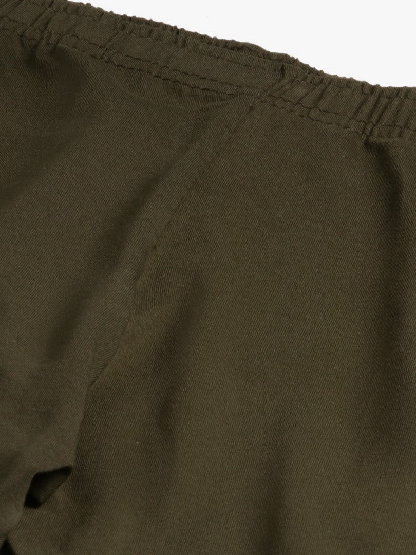 Women Dark Green Ankle-Length Leggings
