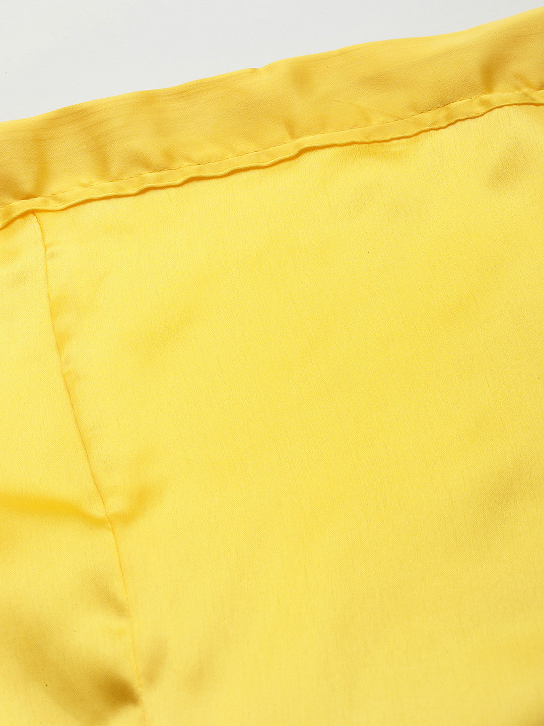 Women Saree Petticoat / Flared Shaper - Bright Yellow
