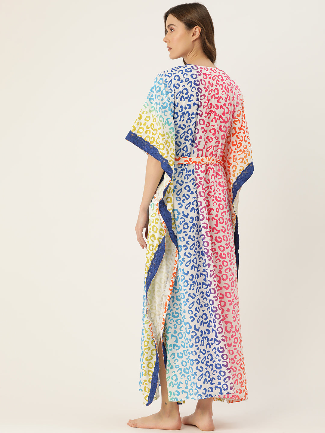Ms.Lingies Printed Kaftan Babydoll Nighty/Nightwear