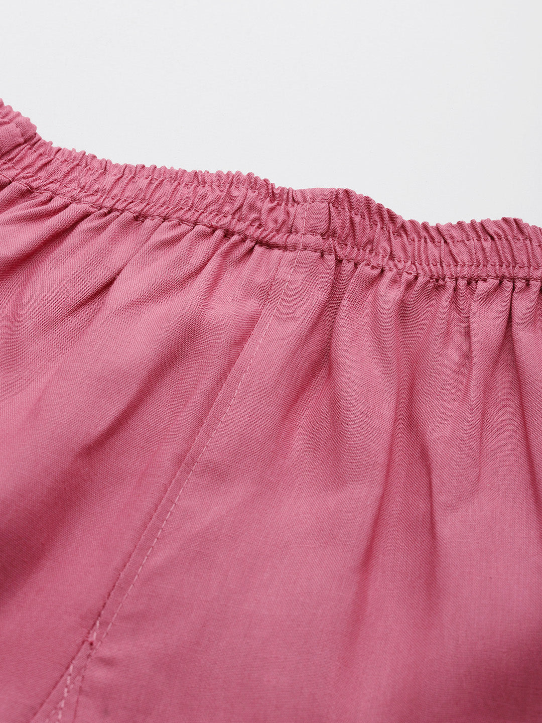 Women Pure Cotton Kurti Pant - Rust