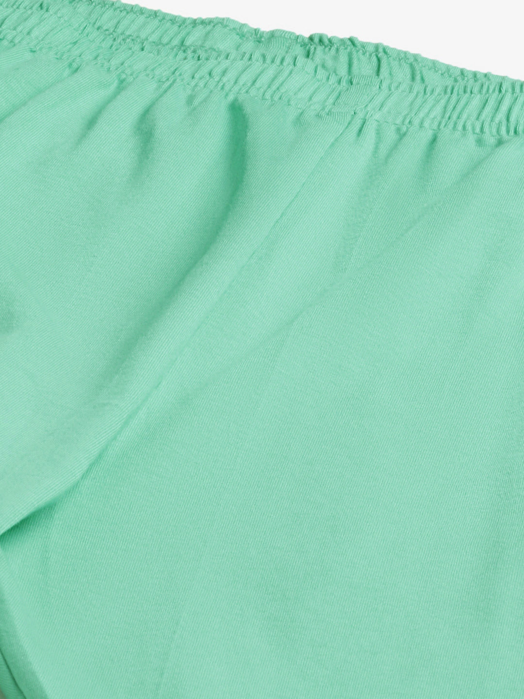 Women Pista Green Ankle-Length Leggings