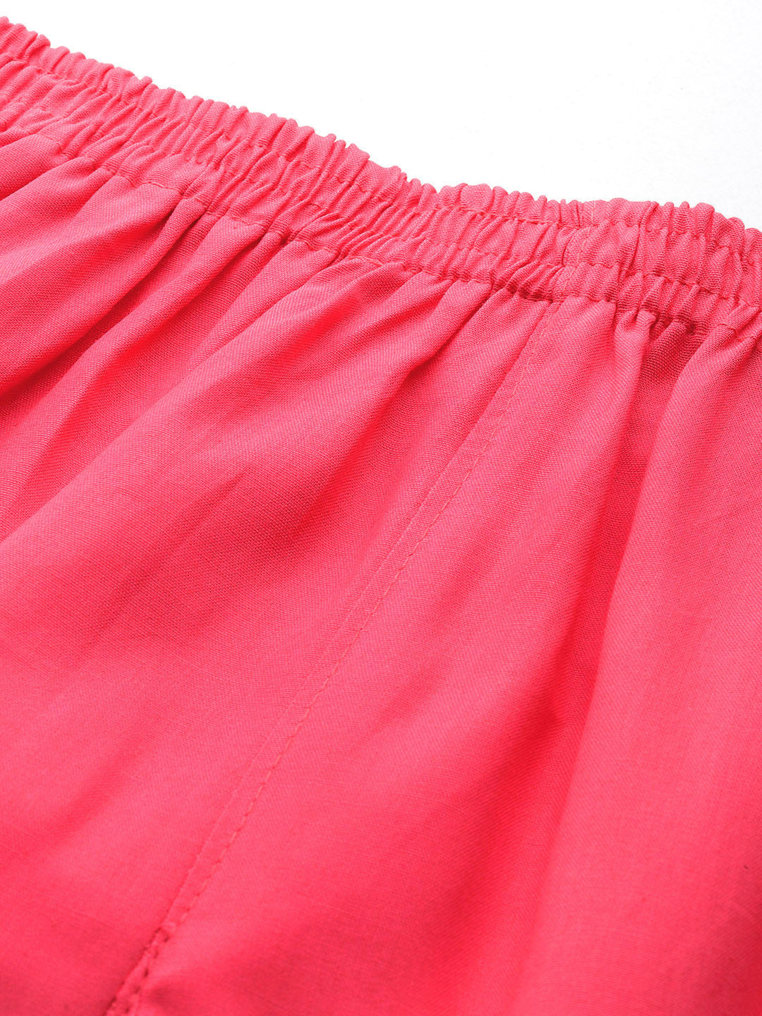 Women Pure Cotton Kurti Pant - Rose