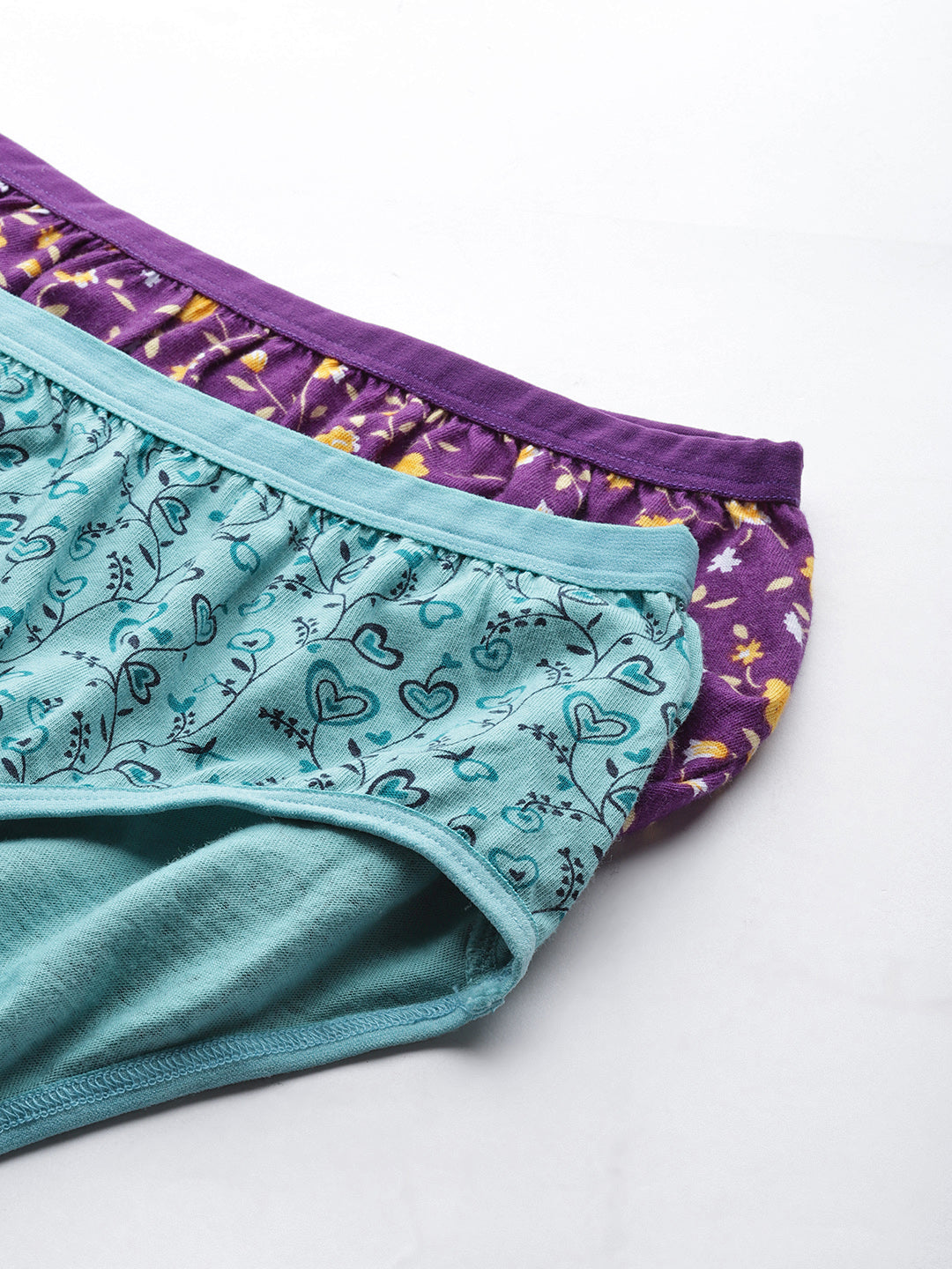 Floral Printed Hipster Briefs