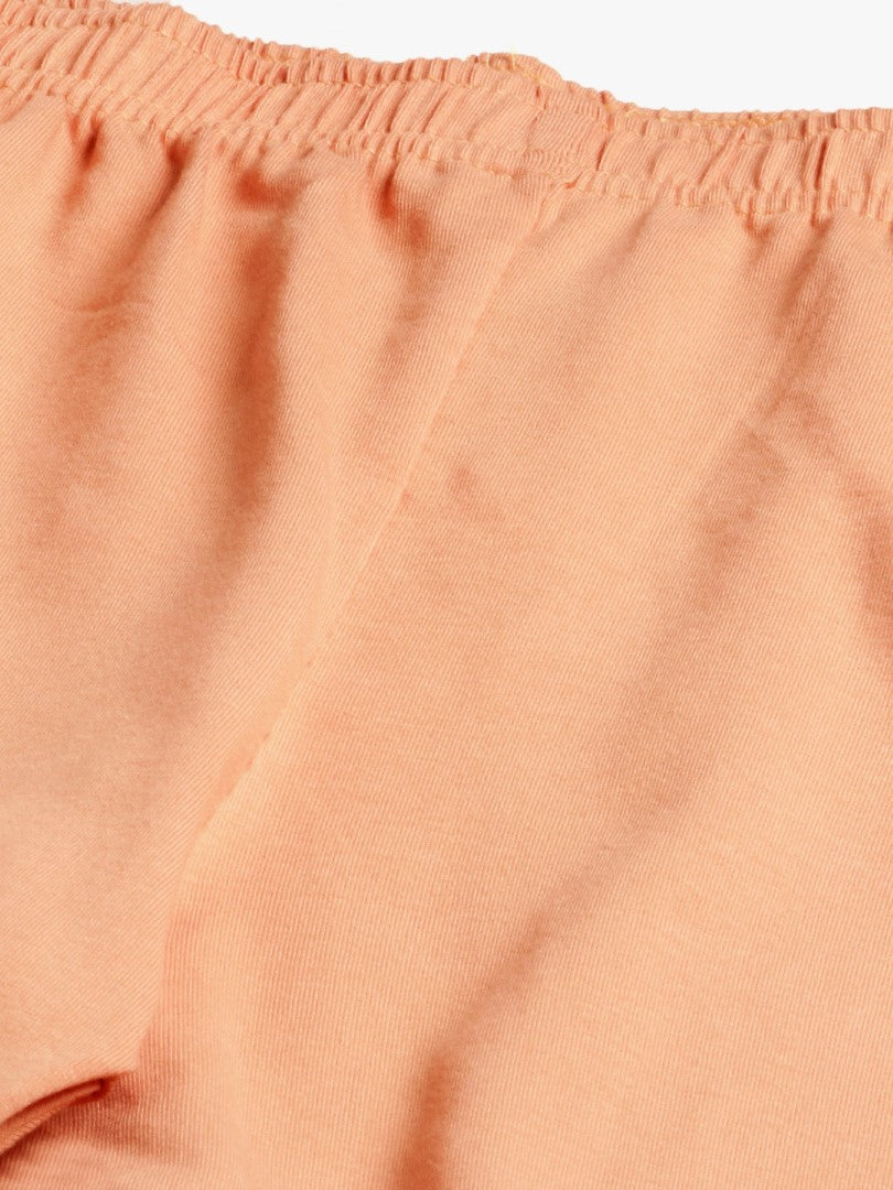 Women Apricot Churidar-Length Leggings