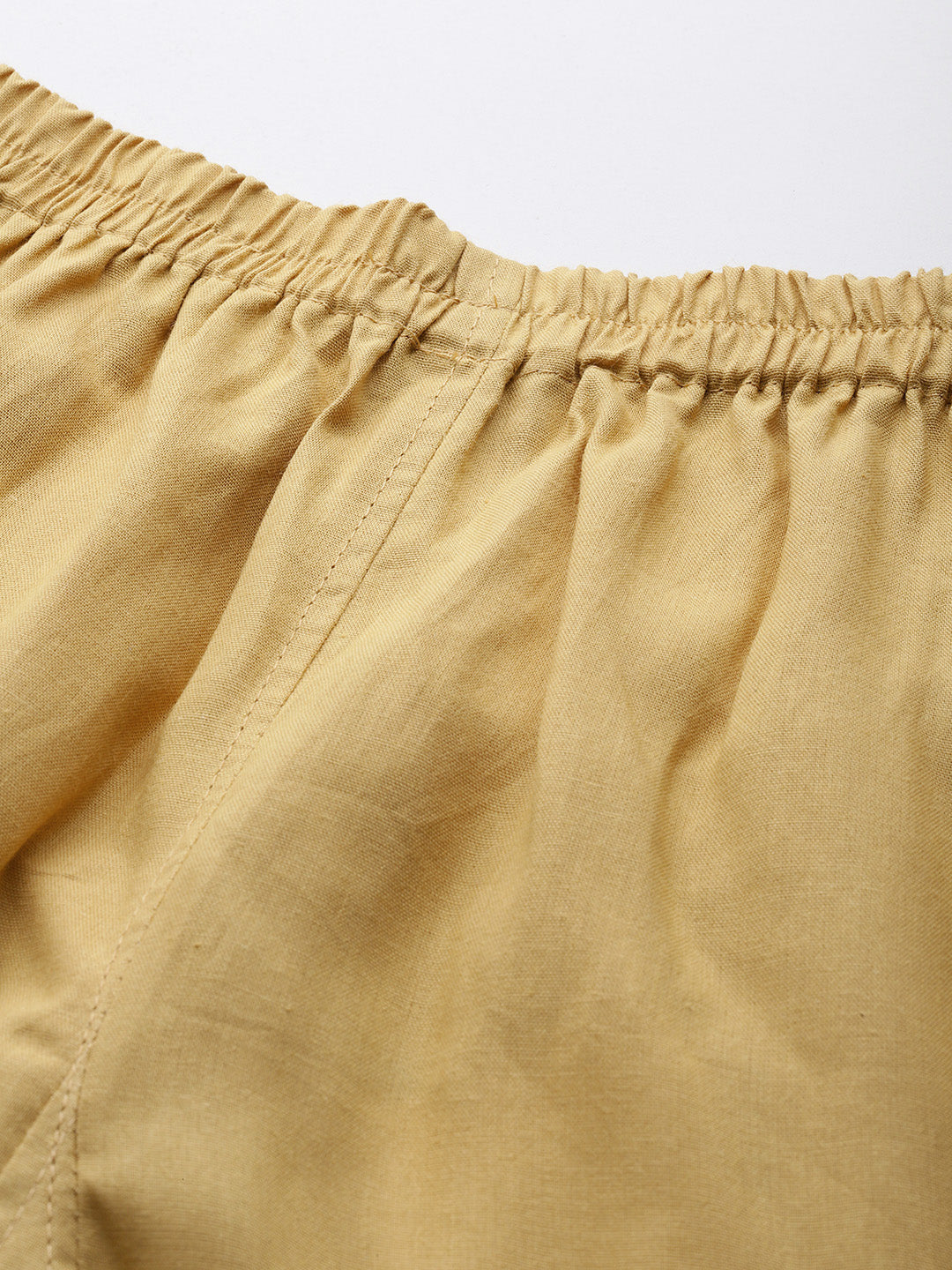 Women Pure Cotton Kurti Pant - Beige