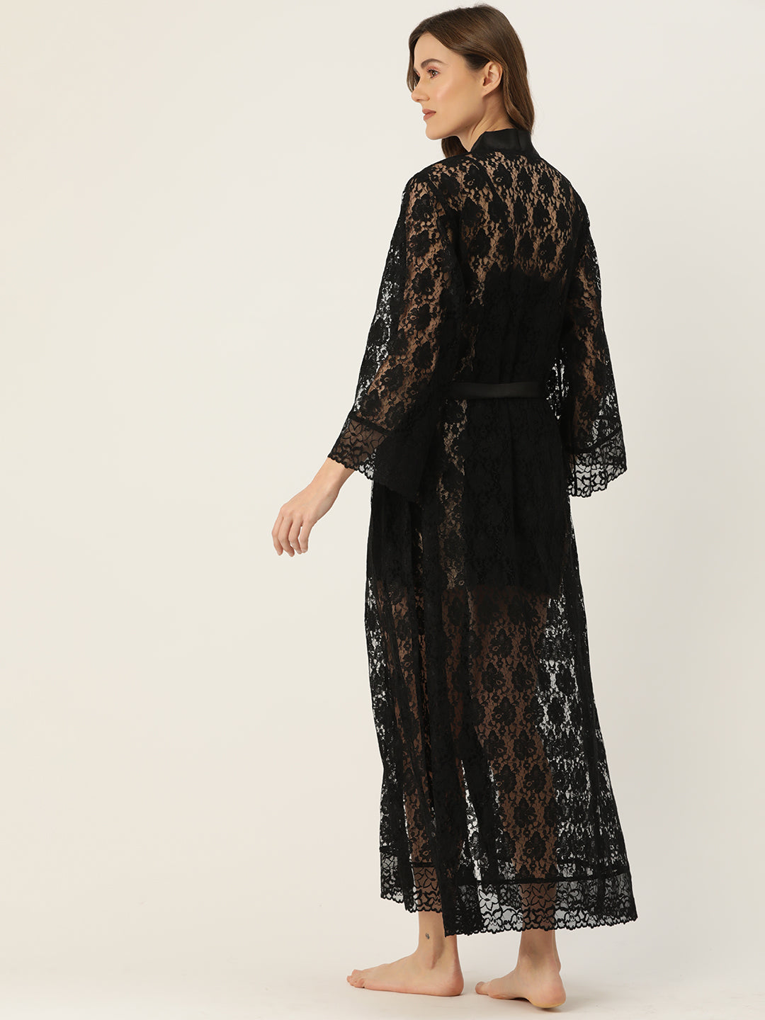 Babydoll Nightwear/ Nighty Robe Set