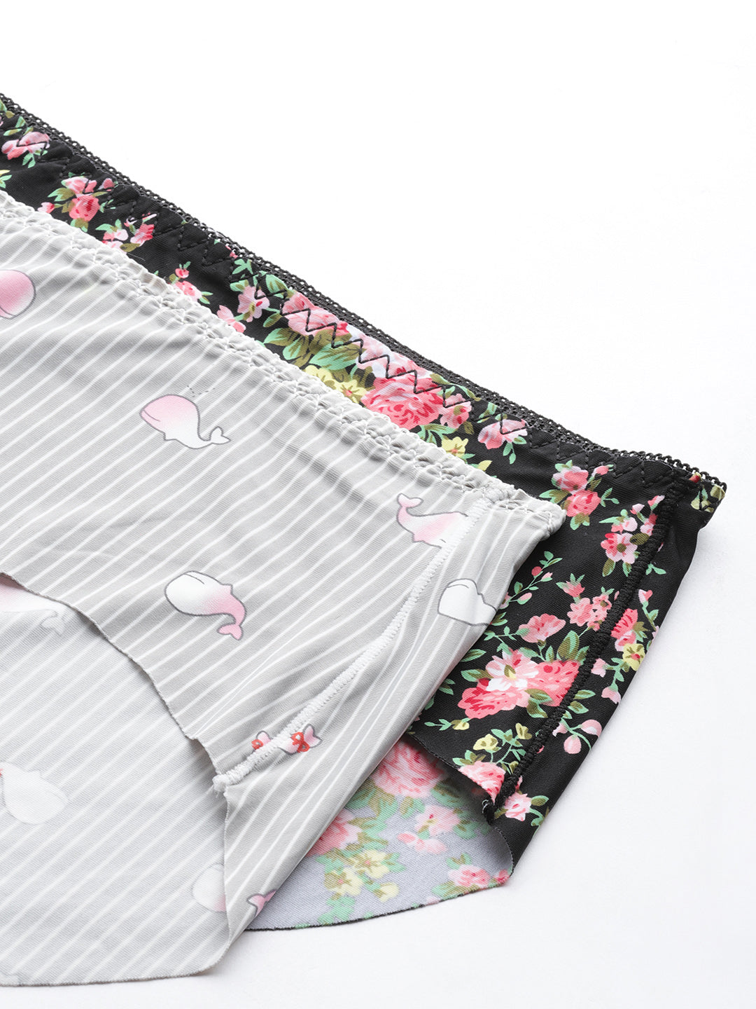 Seamless Printed Hipster Briefs