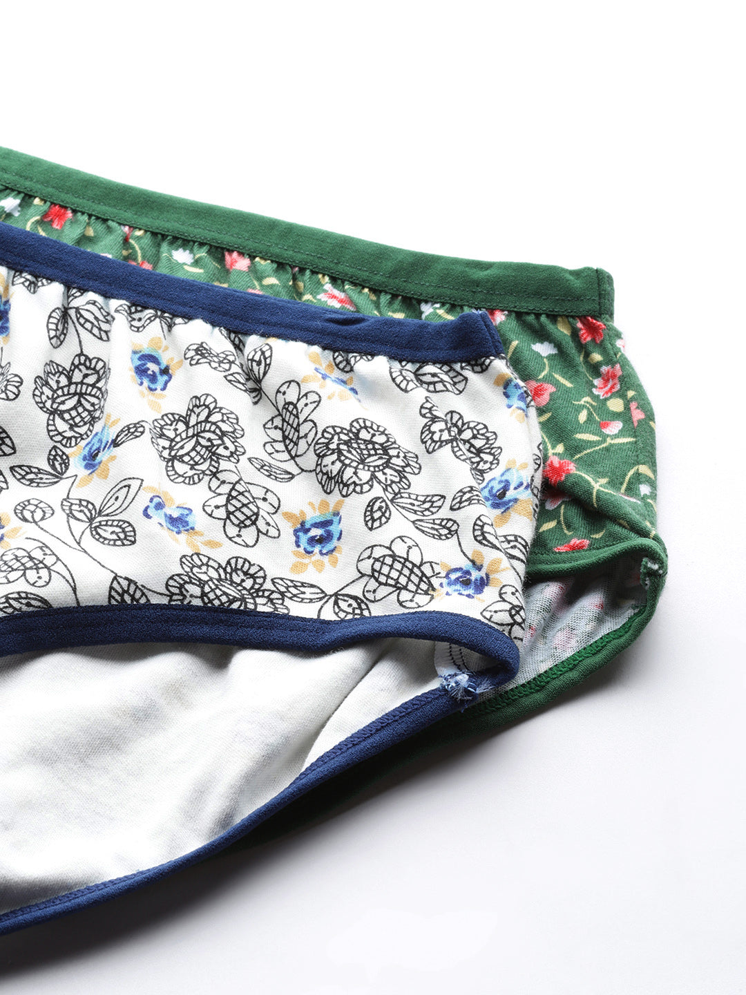 Floral Printed Hipster Briefs