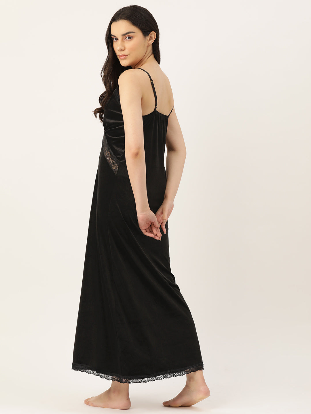 Ms.Lingies Velvet Nightwear/Nighty.