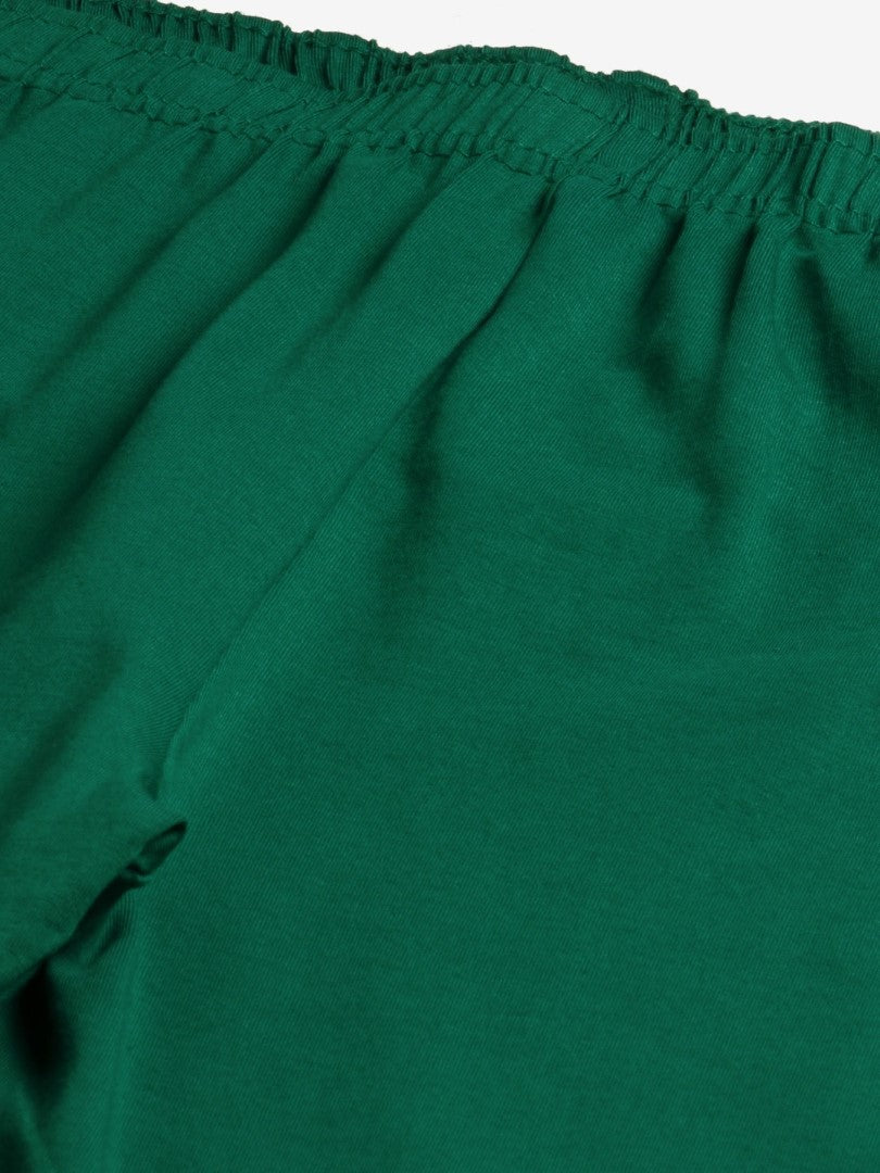 Women Green Ankle-Length Leggings