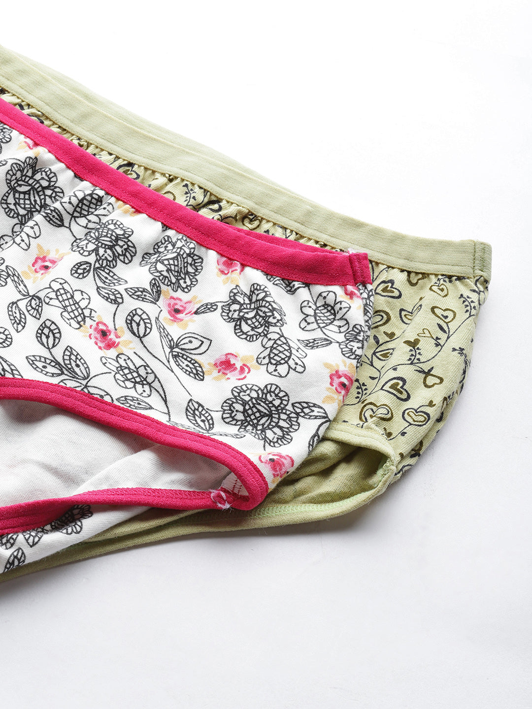 Floral Printed Hipster Briefs