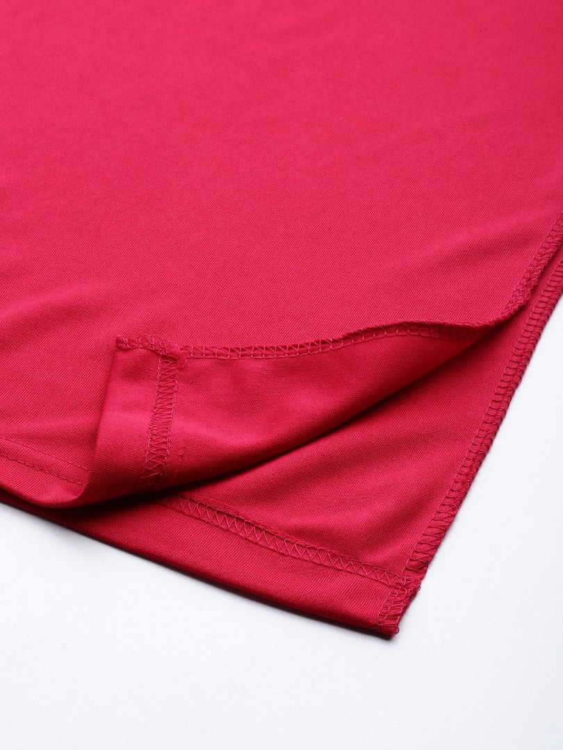 Women Rose Solid Saree Shapewear