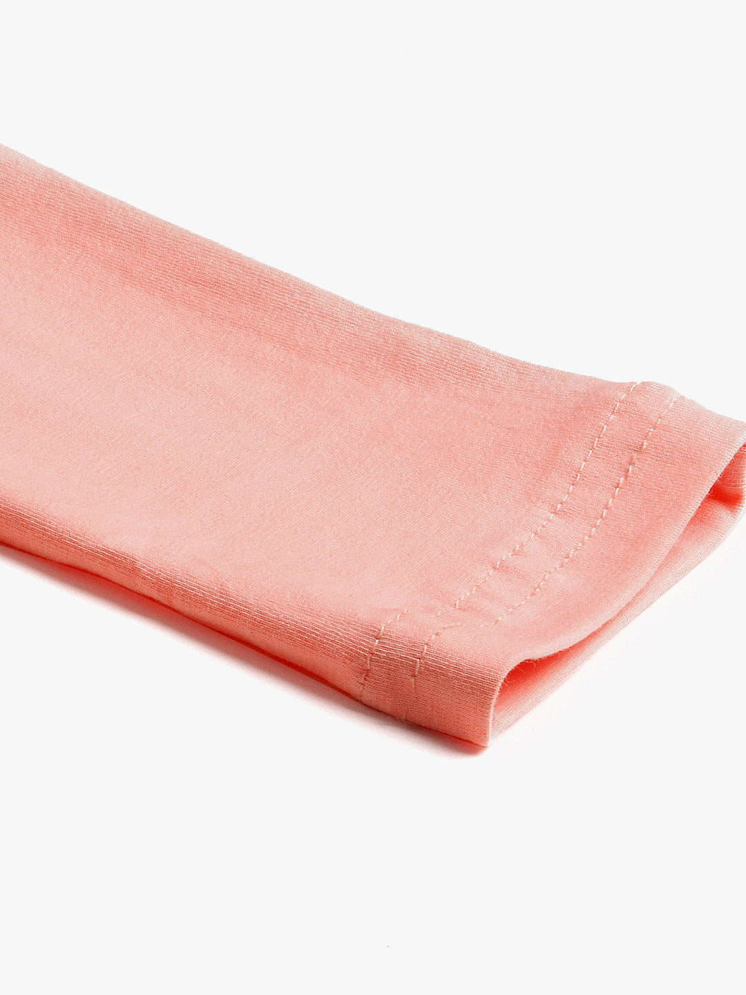 Women Light Peach Churidar-Length Leggings
