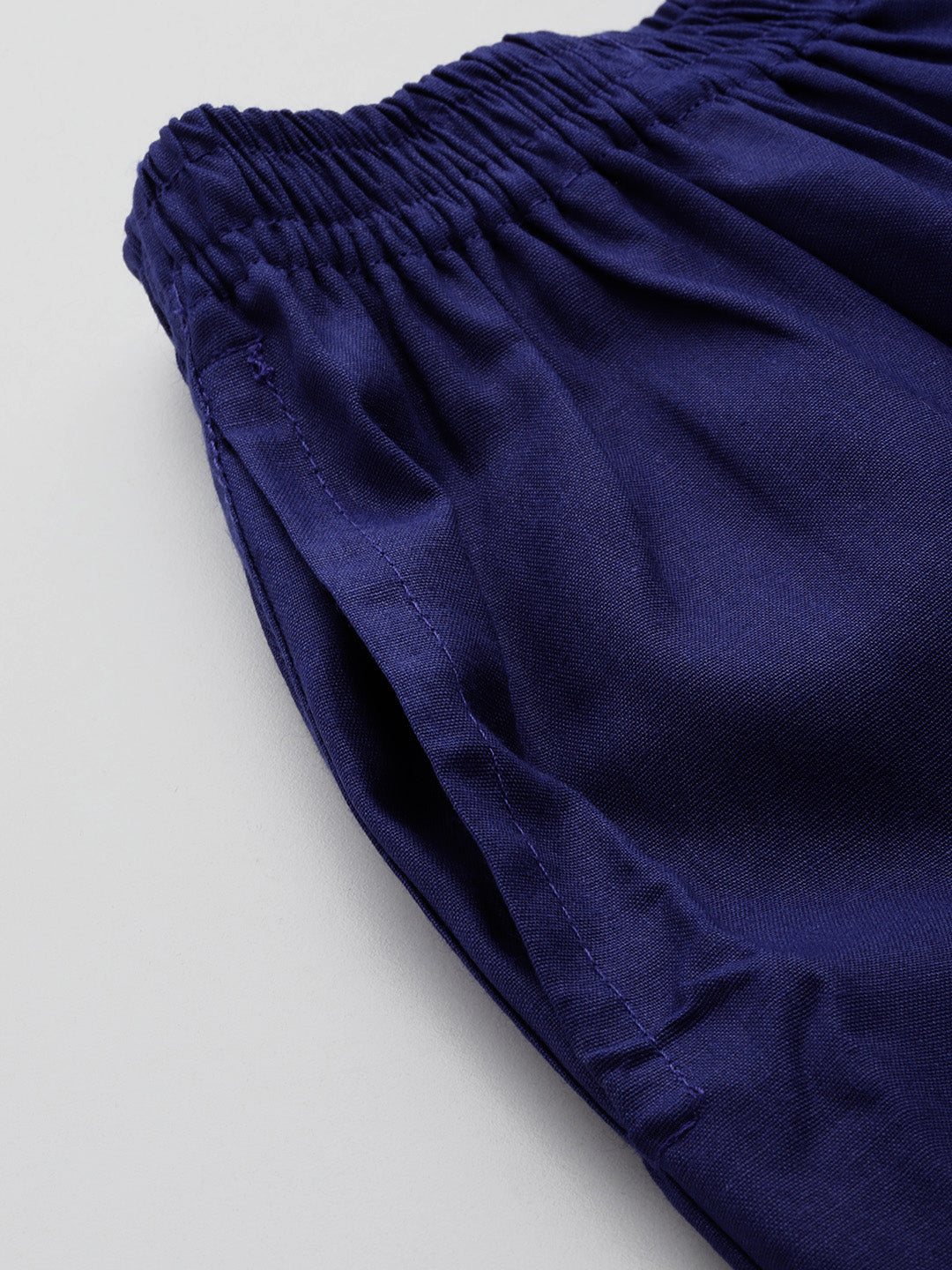 Women Pure Cotton Kurti Pant - Royal Blue