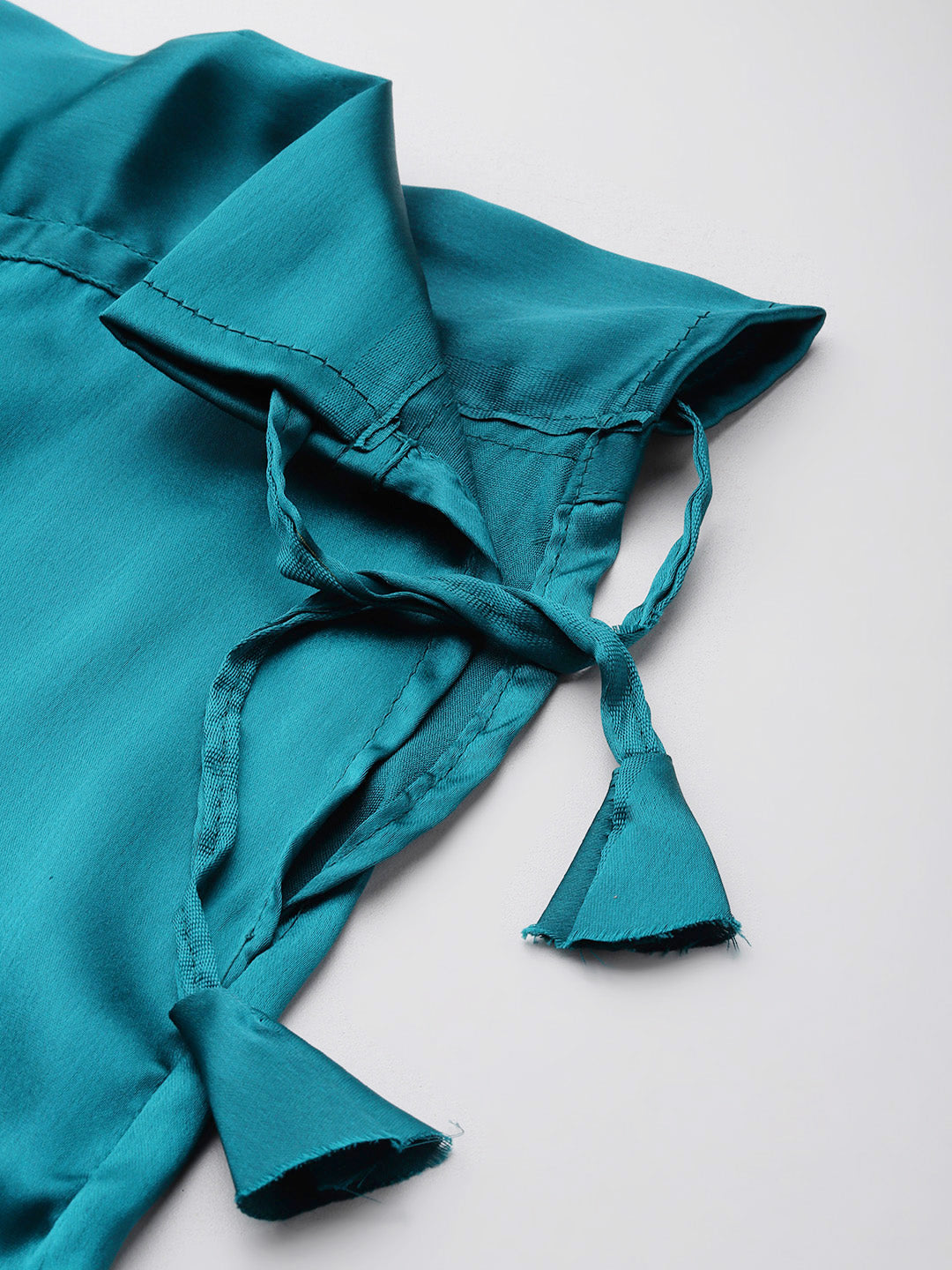 Women Saree Petticoat / Flared Shaper - Rama Blue