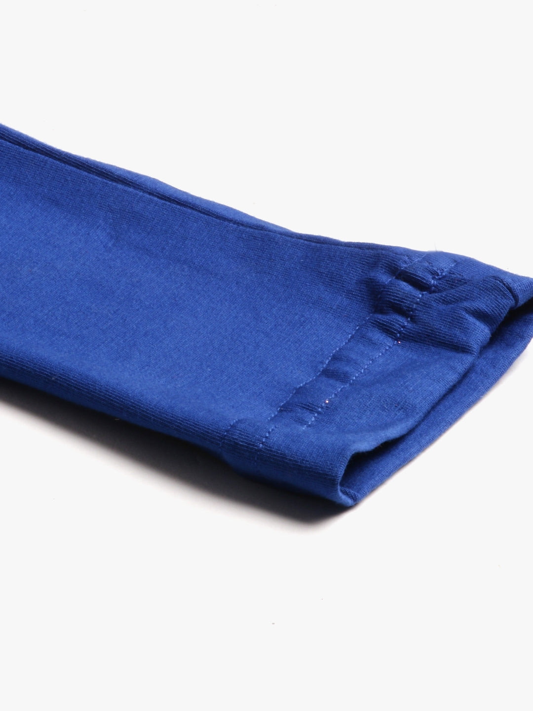 Women Royal Blue Churidar-Length Leggings