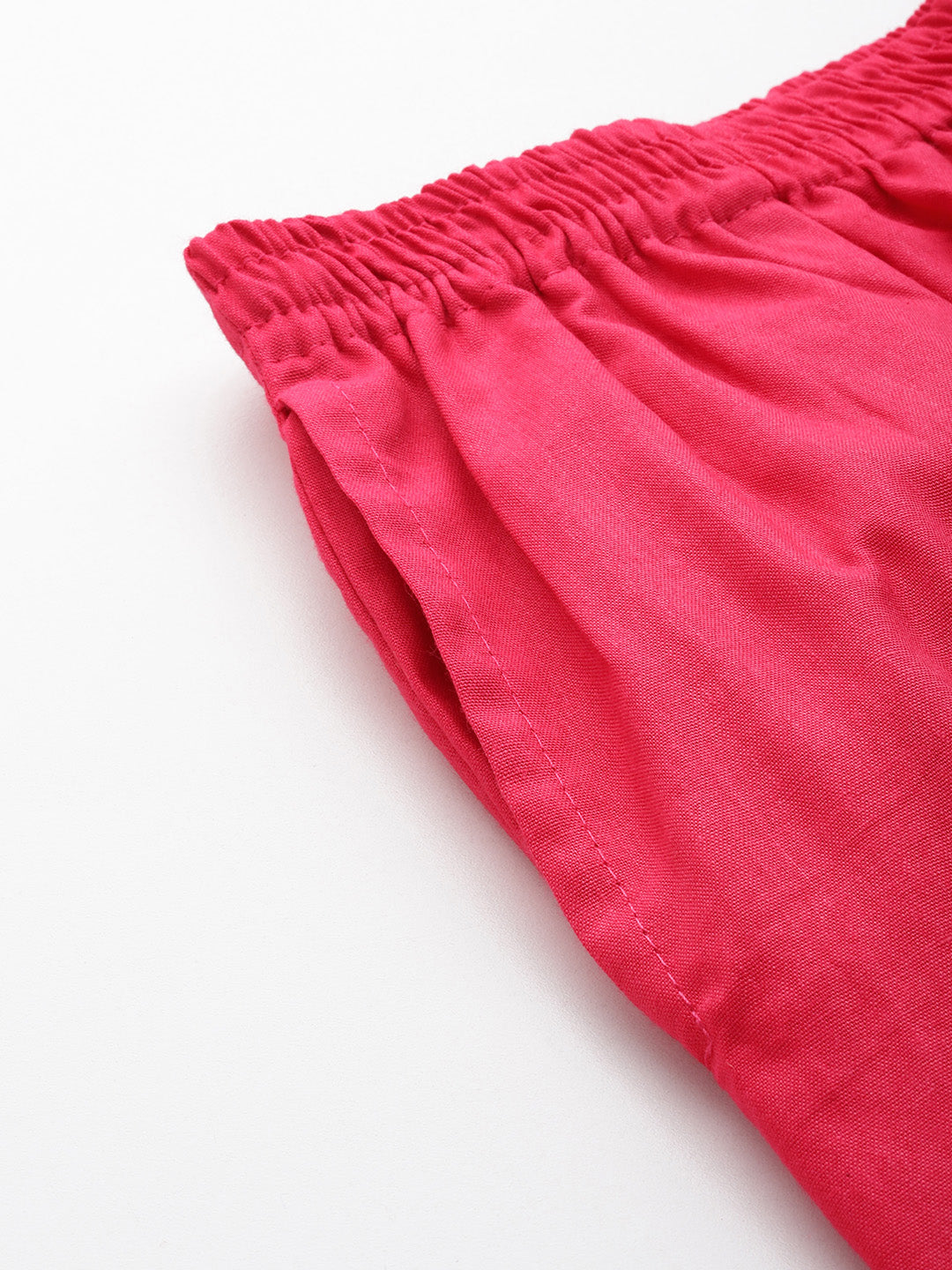 Women Pure Cotton Kurti Pant - Pink
